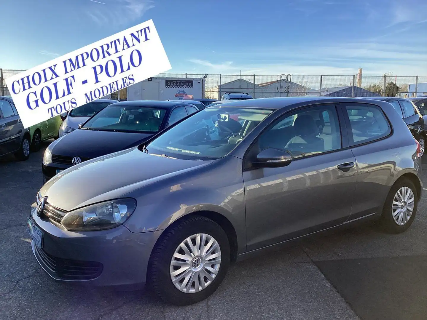 Volkswagen Golf VI1.4 Trendline BIOCARS Gris - 1