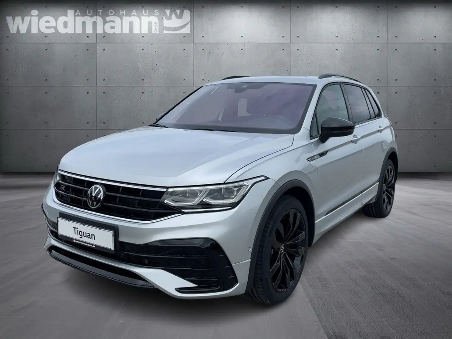Volkswagen Tiguan R-Line 2.0 TDI 4M DSG AHK+ACC+4xSHZ+Leder Silber - 2