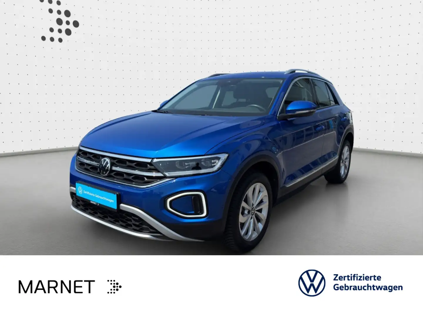 Volkswagen T-Roc T-ROC 1.5 TSI DSG Style*AHK*NAVI*KAMERA*ASG*LED* Blau - 1