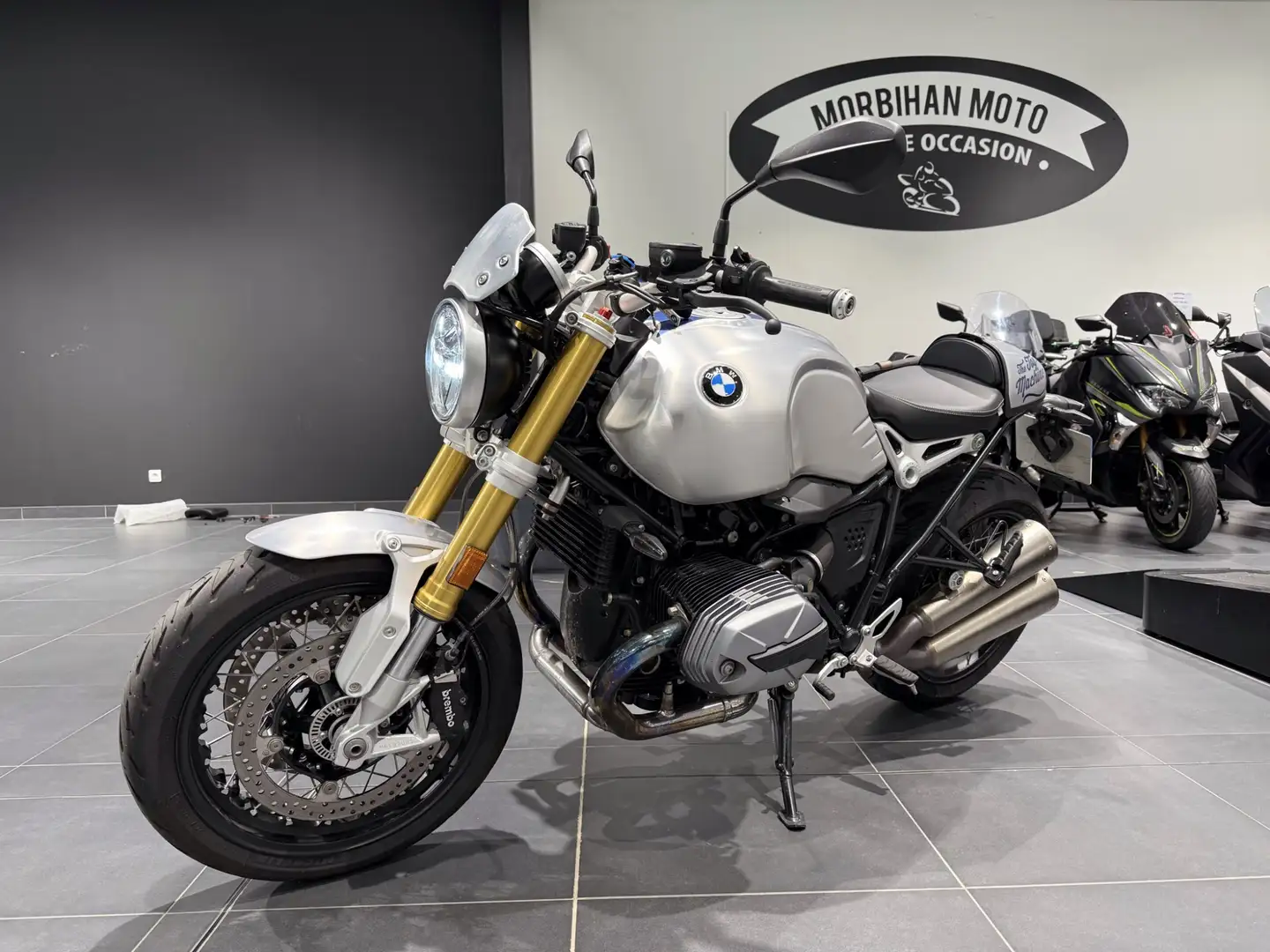 BMW R nineT Gris - 1