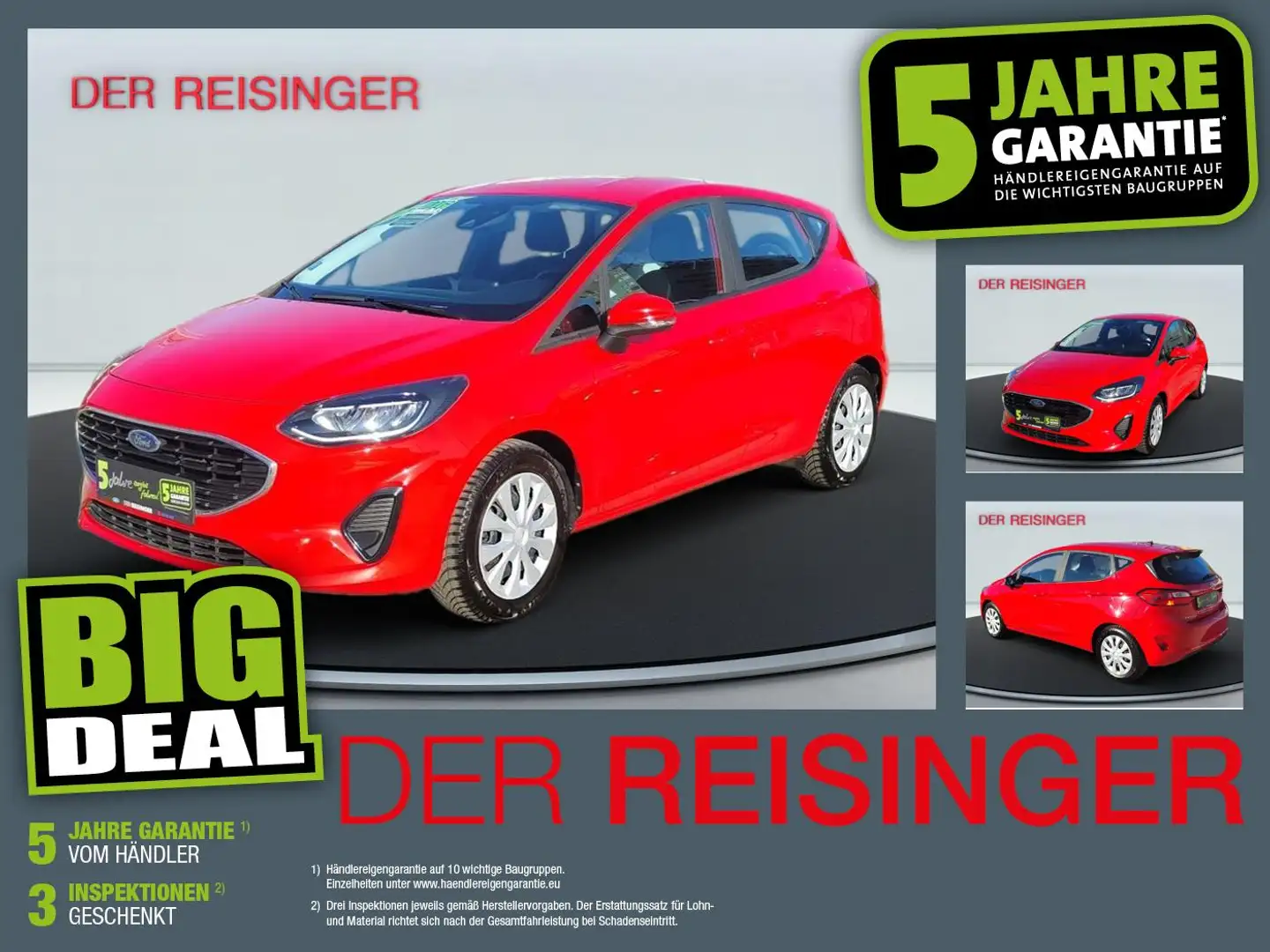 Ford Fiesta 1.1 StartStop C&C LED+SHZ Rot - 1