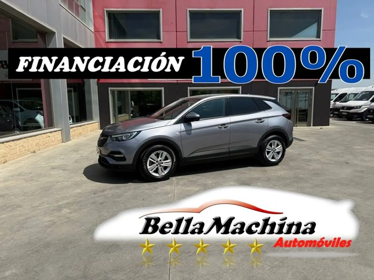 Opel Grandland X 1.2 Turbo Selective Grigio - 1