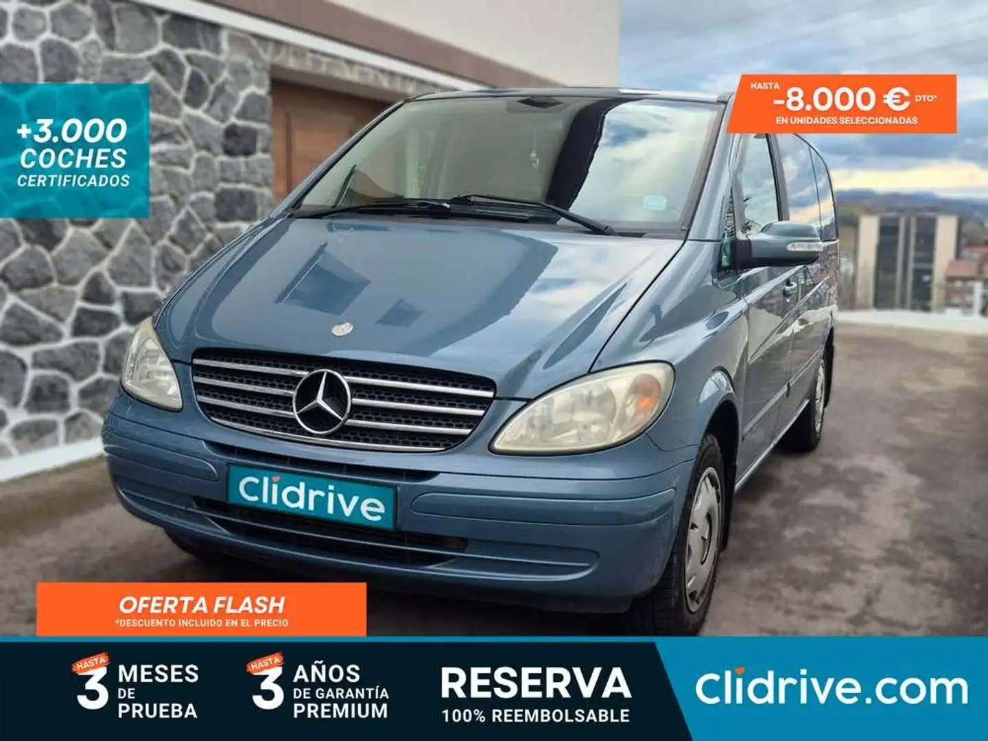 Mercedes-Benz Viano 2.2CDI Trend Larga Bleu - 1