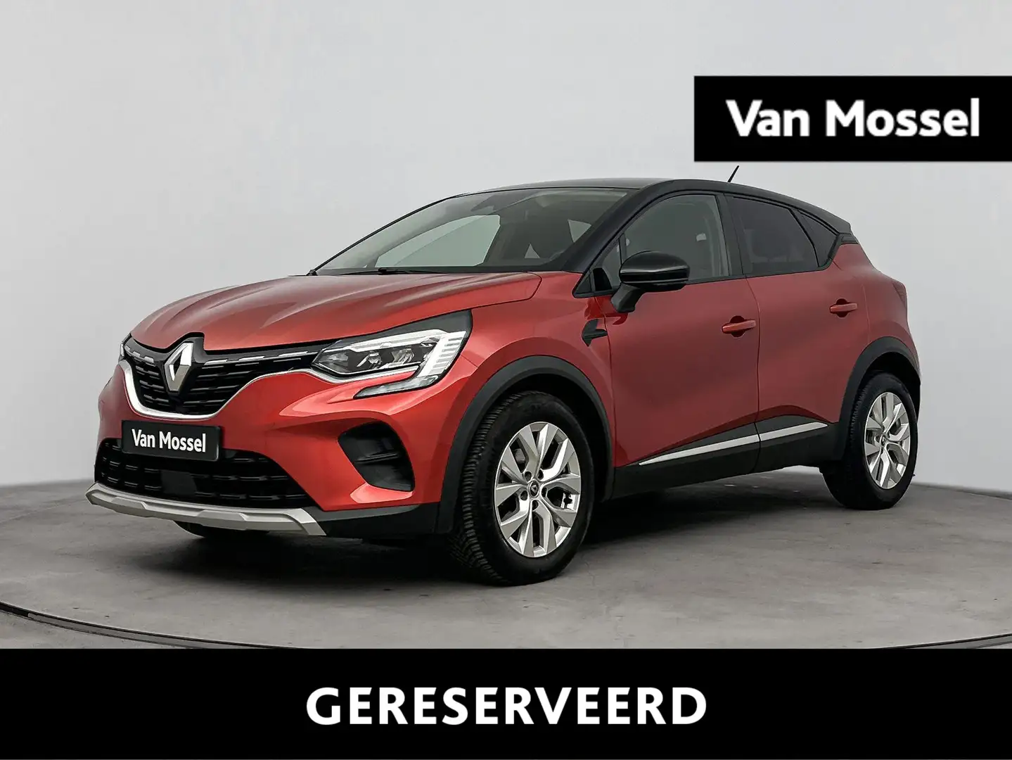Renault Captur 1.3 TCe 130Pk Intens | Navigatie | Apple & Android Rood - 1