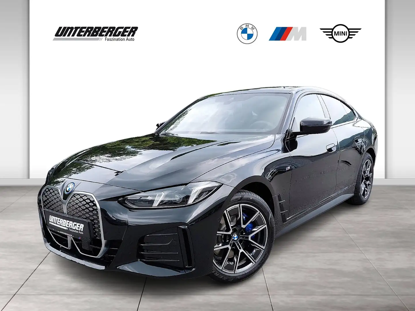 BMW i4 eDrive35 *0,99% Fixzins Leasing* M Sportpaket // A Schwarz - 1