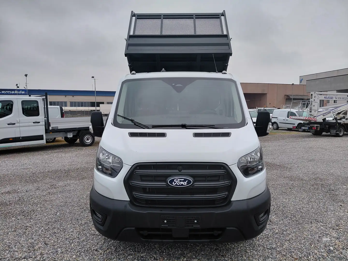 Ford Transit NUOVO TRANSIT- 130CV EURO6.2 CON RIBALTABILE Bianco - 2