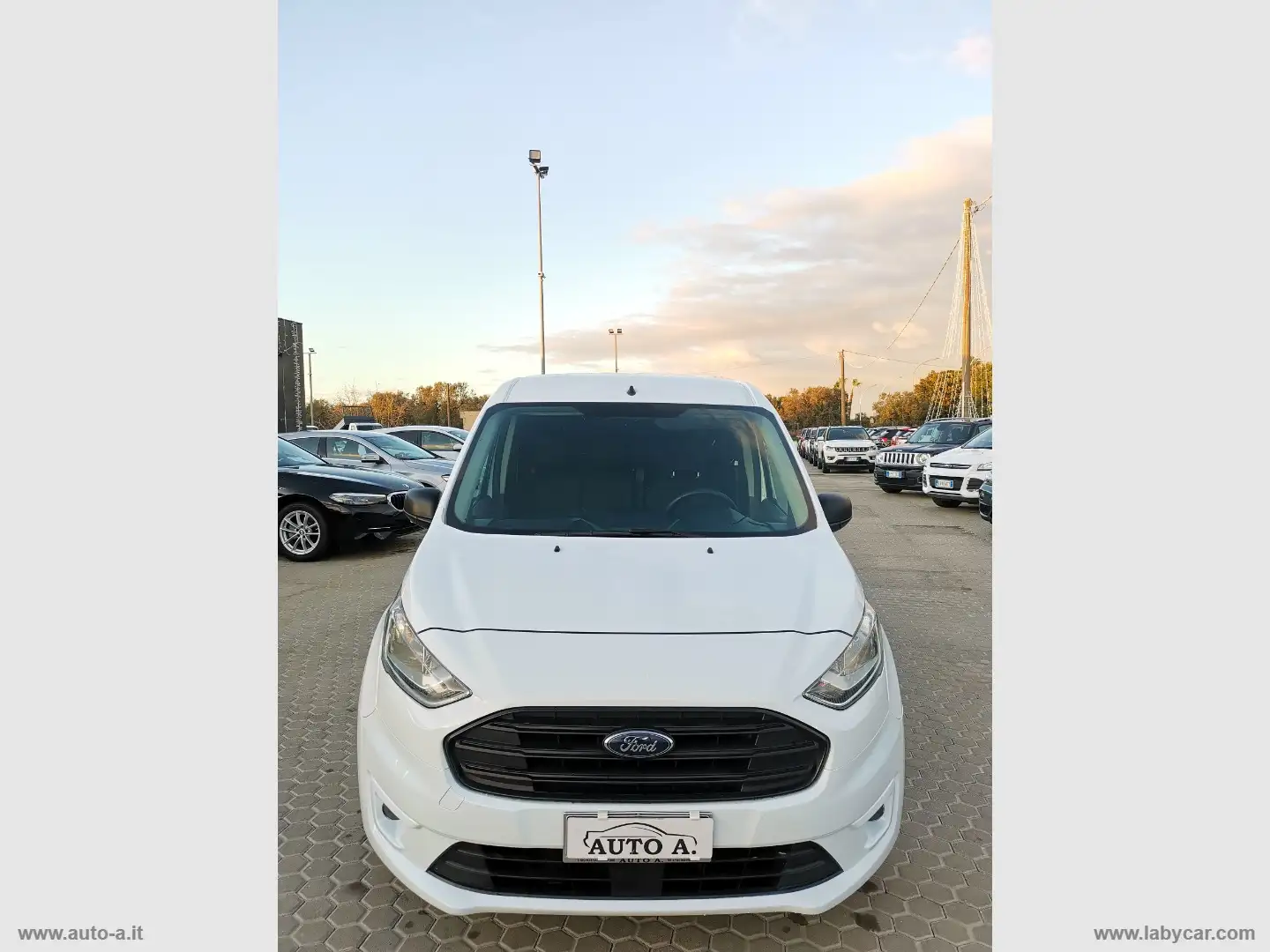 Ford Transit Connect TRANSIT CONNECT 1.5 TDCi 3 POSTI 100CV FURGONE Bianco - 2