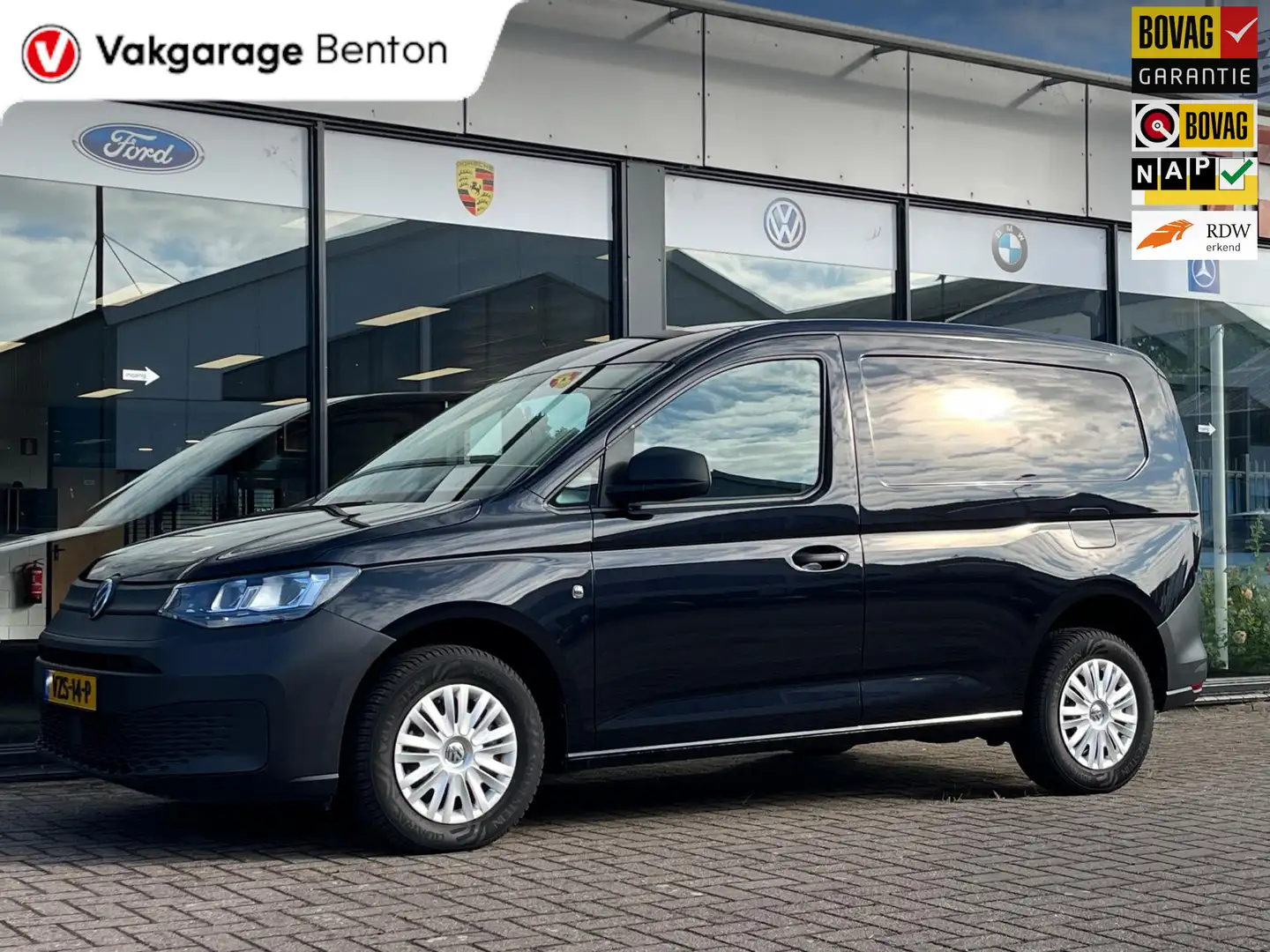 Volkswagen Caddy Cargo 2.0TDi Economy Business + | BPM VRIJ| Apple Zwart - 1