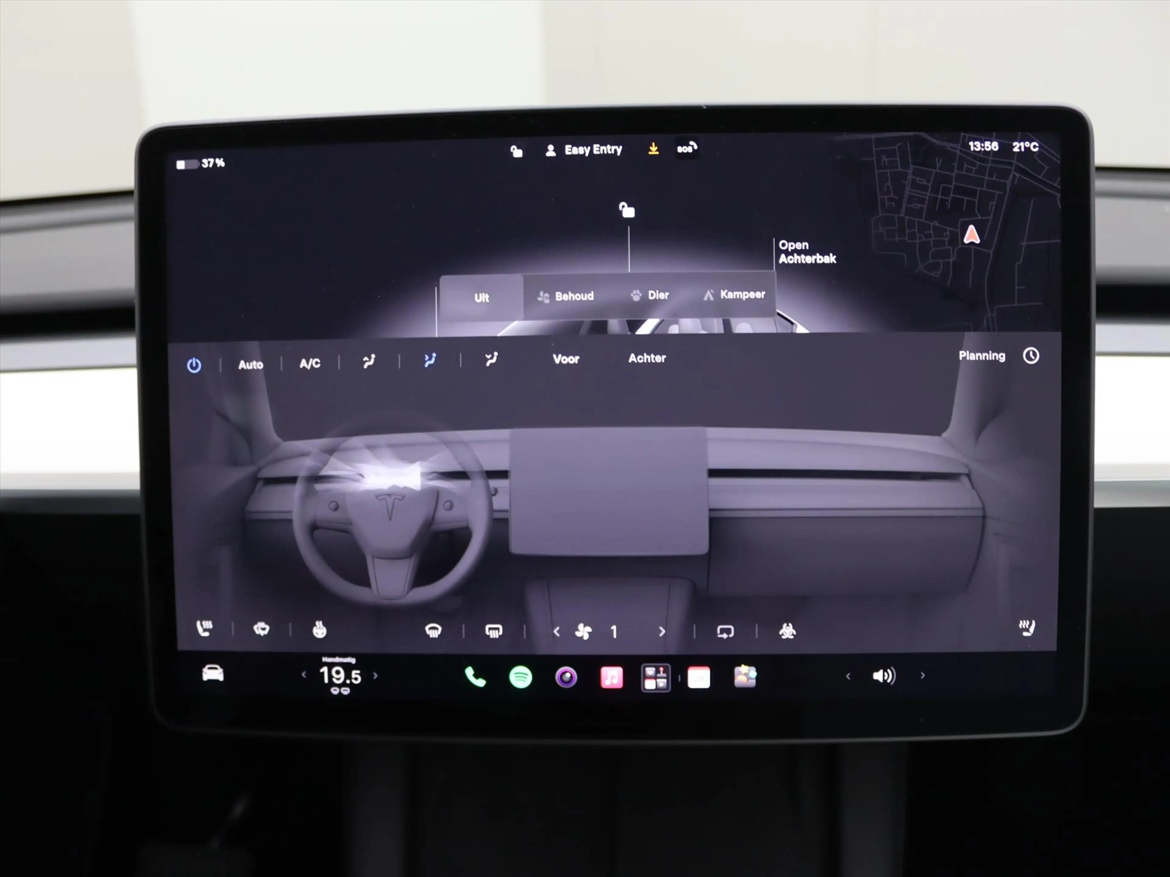 Tesla Model Y Long Range AWD 75kWh 351pk 94.5% SoH [ WIT LEDER+A — photo 31