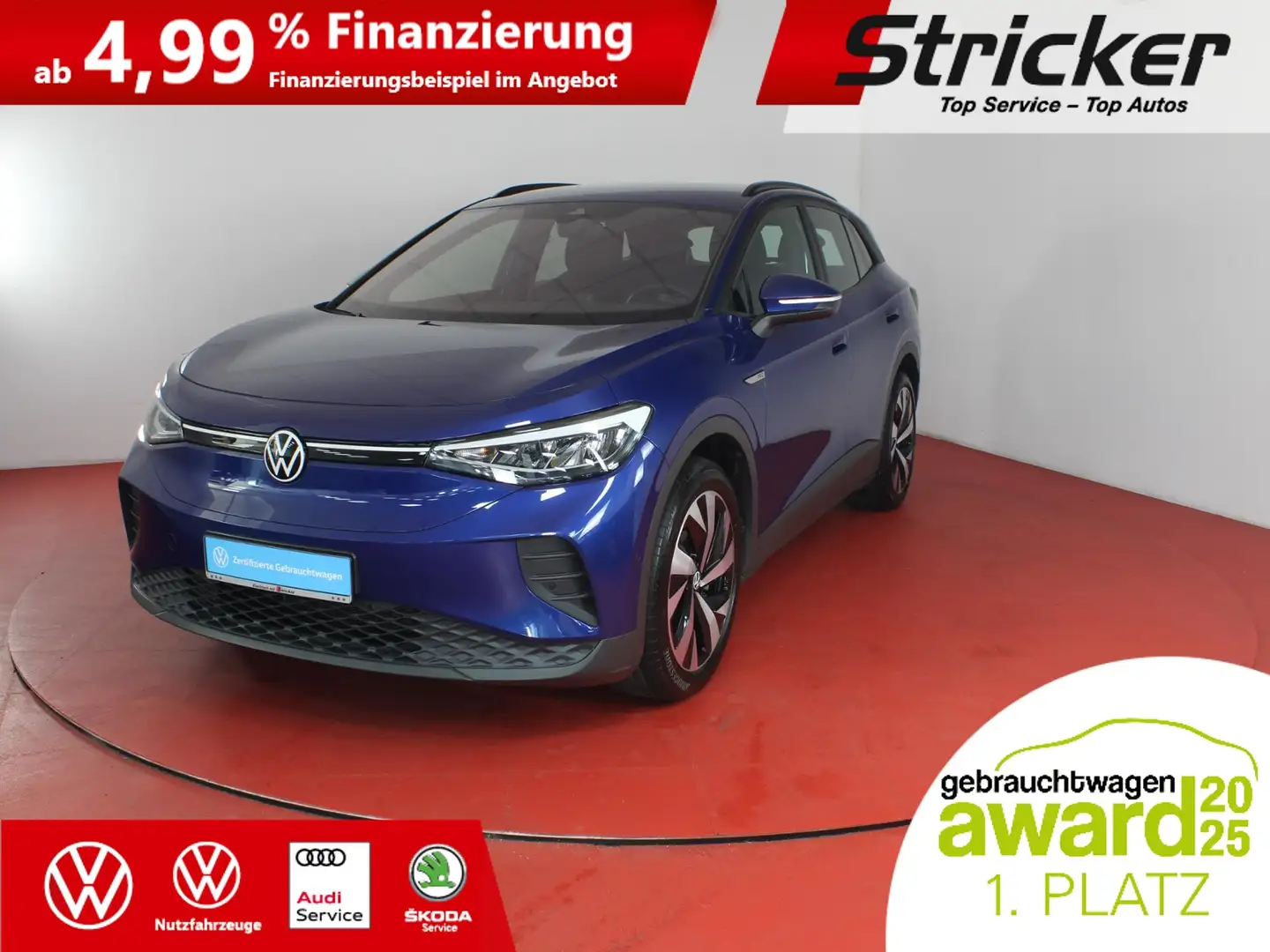 Volkswagen ID.4 Pro Performance 150/77 253,-ohne Anzahlung Navi K Blue - 2