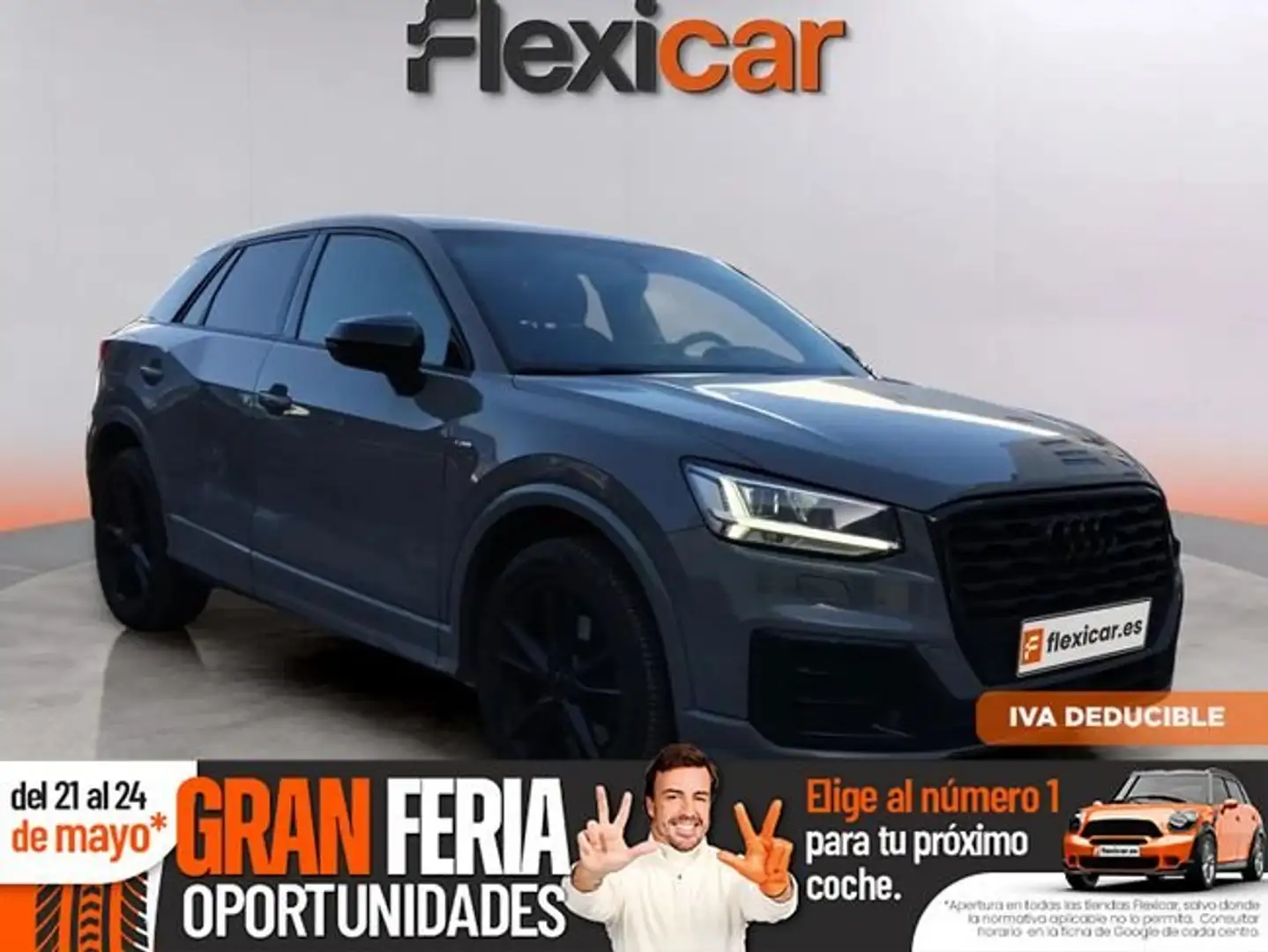 Audi Q2 30 TDI Advanced S tronic 85kW Gris - 1