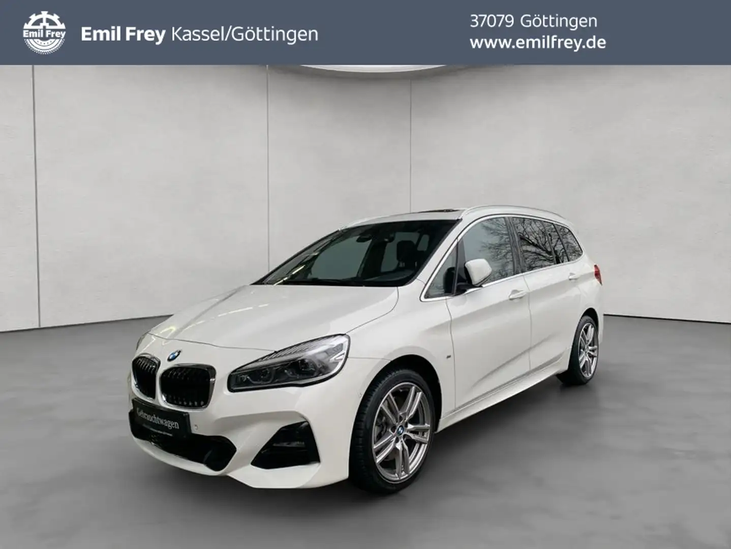 BMW 218 218d Gran Tourer Aut. M Sport PANO Widescreen Weiß - 1
