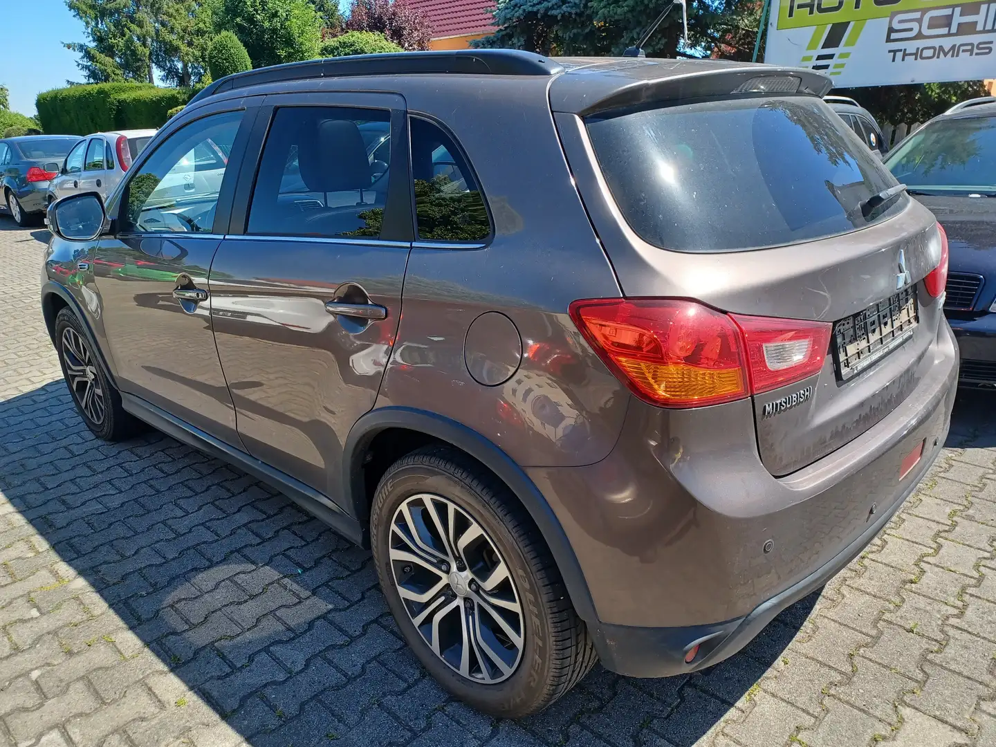 Mitsubishi ASX Top 4WD *2.Hand*Automatik*Pano*Xenon*DAB*Leder*uvm Bruin - 2