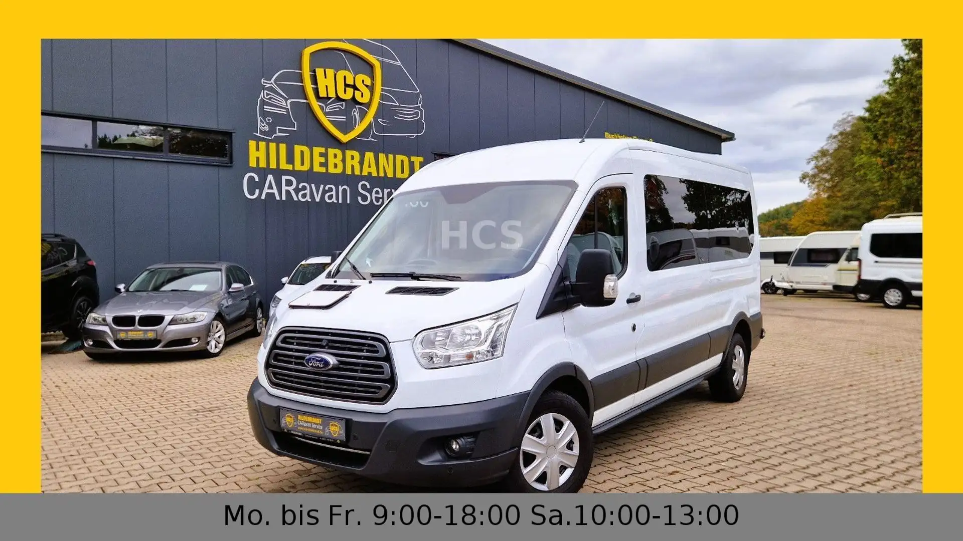 Ford Transit Kombi 350 L3 H2 Trend 9 Sitze Weiß - 1