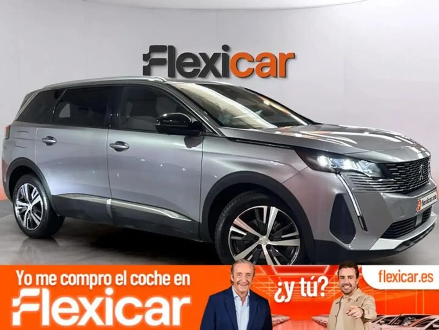 Peugeot 5008 1.2 PureTech S&S Allure 7 pl. 130 Gris - 1