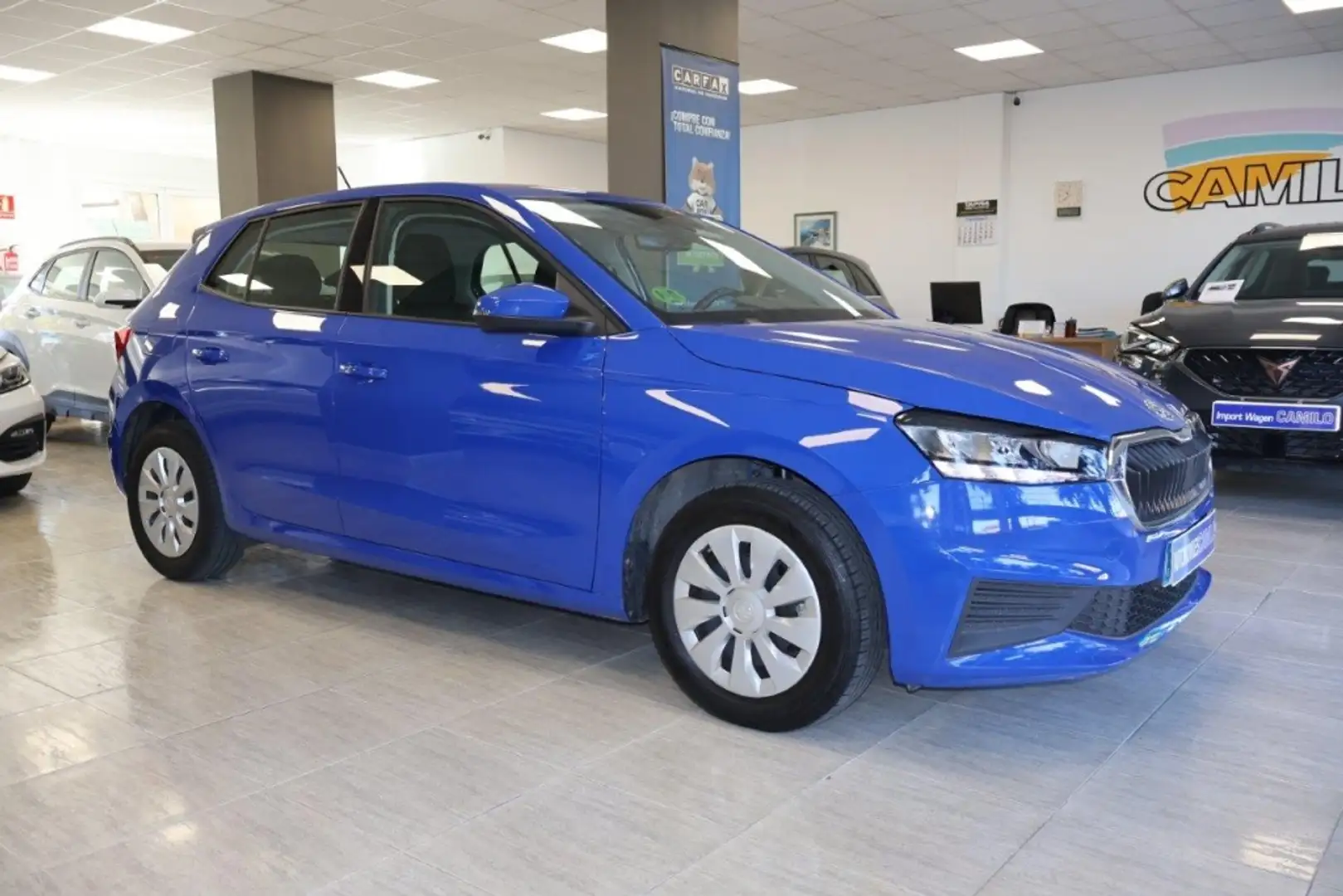 Skoda Fabia 1.0 TSI Active 70kW Bleu - 1