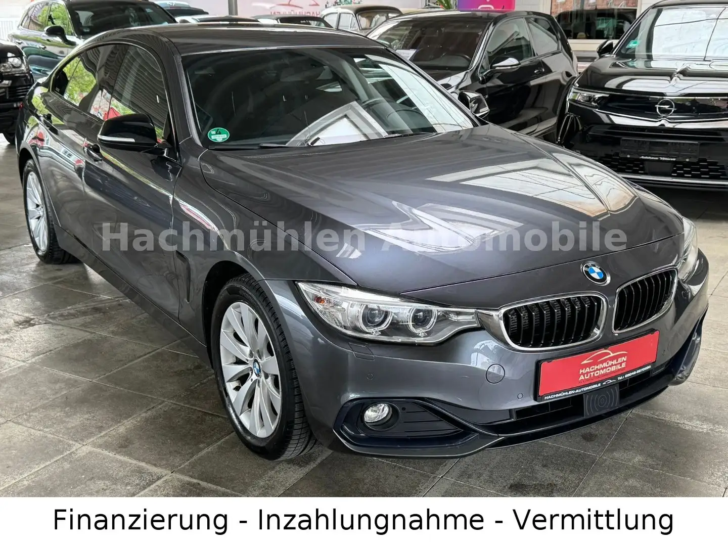BMW 420 420d Gran Coupé xDrive/NAVI/SHZ/TEMP/SPORT LINE Grau - 1