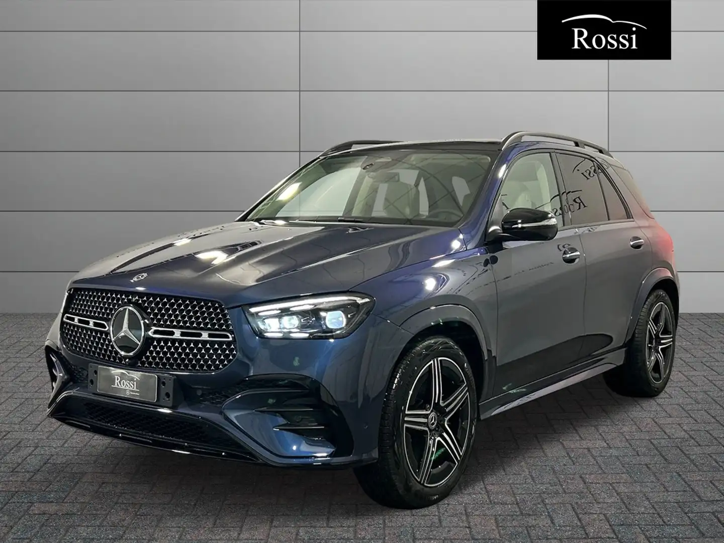 Mercedes-Benz GLE 300 d 4MATIC Modrá - 1