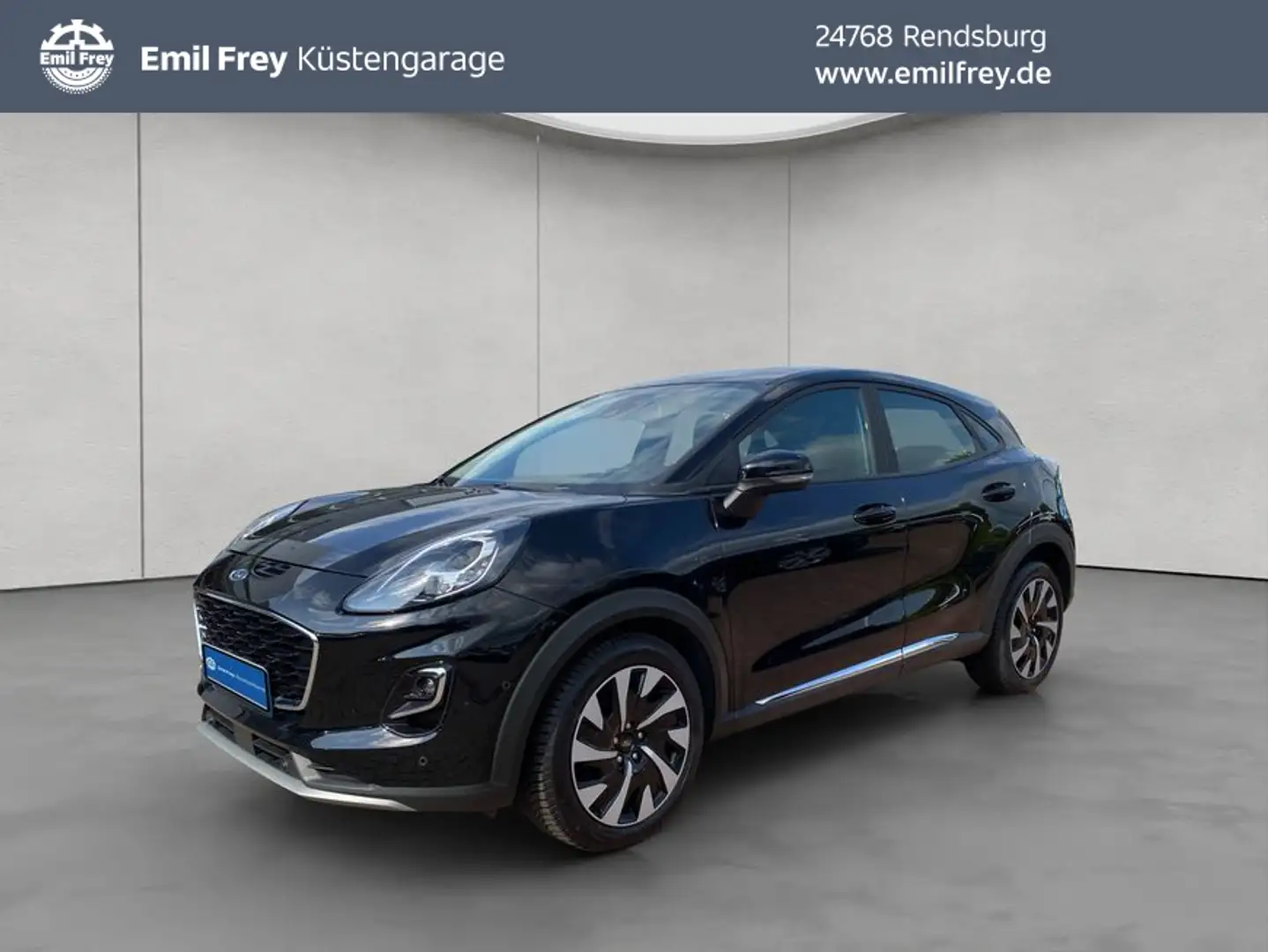 Ford Puma Titanium 1.0 EcoBoost RFK Navi Tempomat App Noir - 1