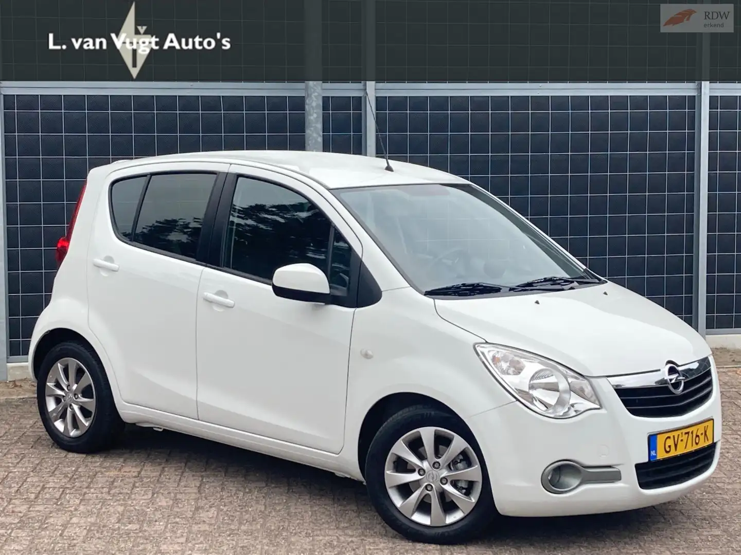 Opel Agila 1.2 Edition AUTOMAAT ! Wit - 1