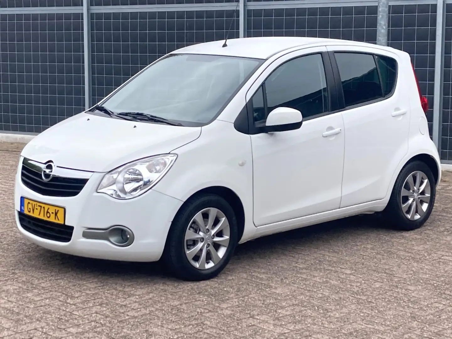 Opel Agila 1.2 Edition AUTOMAAT ! Wit - 2