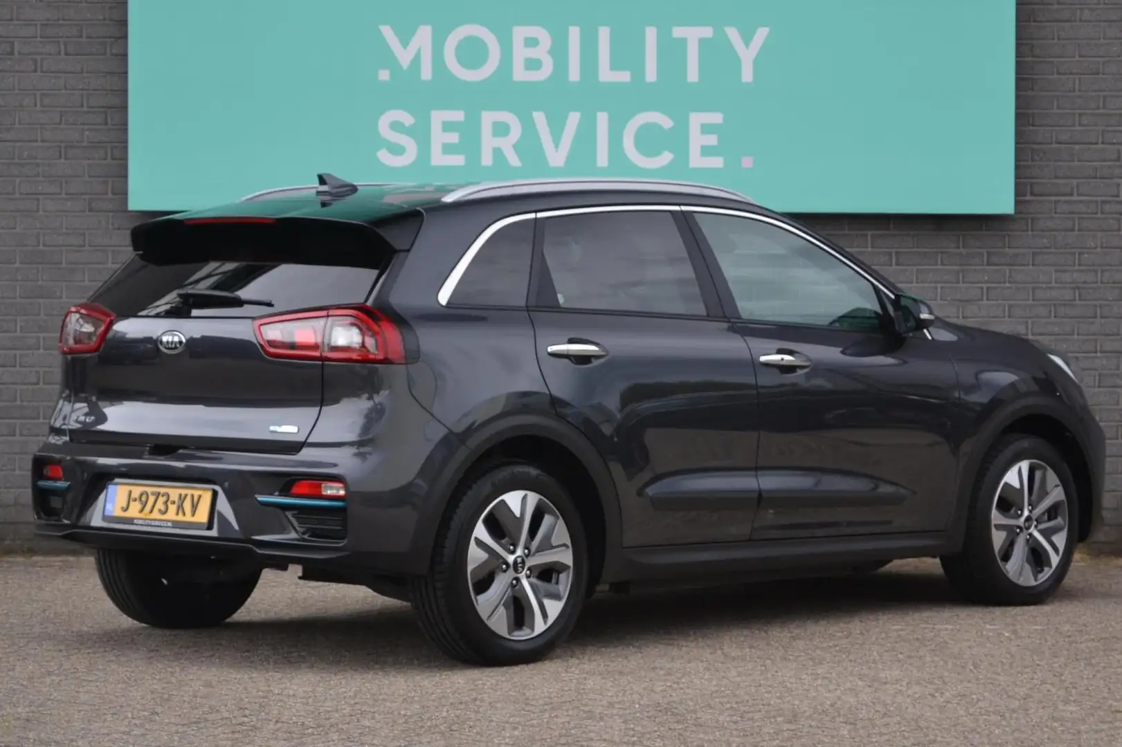 Kia e-Niro ExecutiveLine 64 kWh SOH94% Clima ACC Leder CarPla Gris - 2