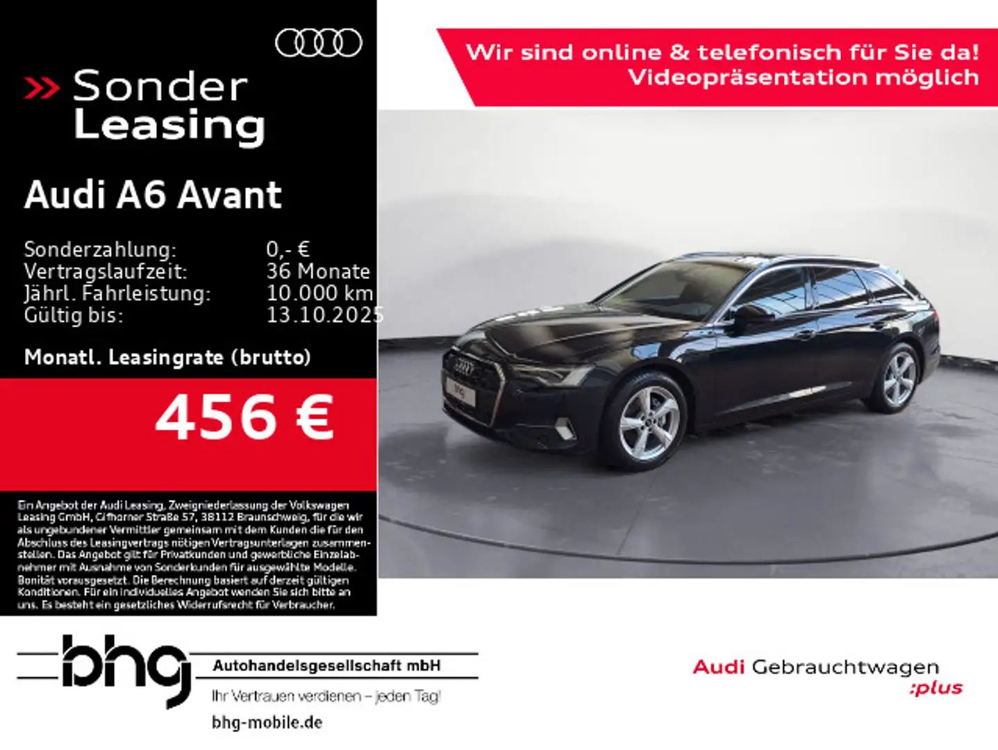 Audi A6 40 TDI quattro S tronic advanced *VIRTU Schwarz - 1