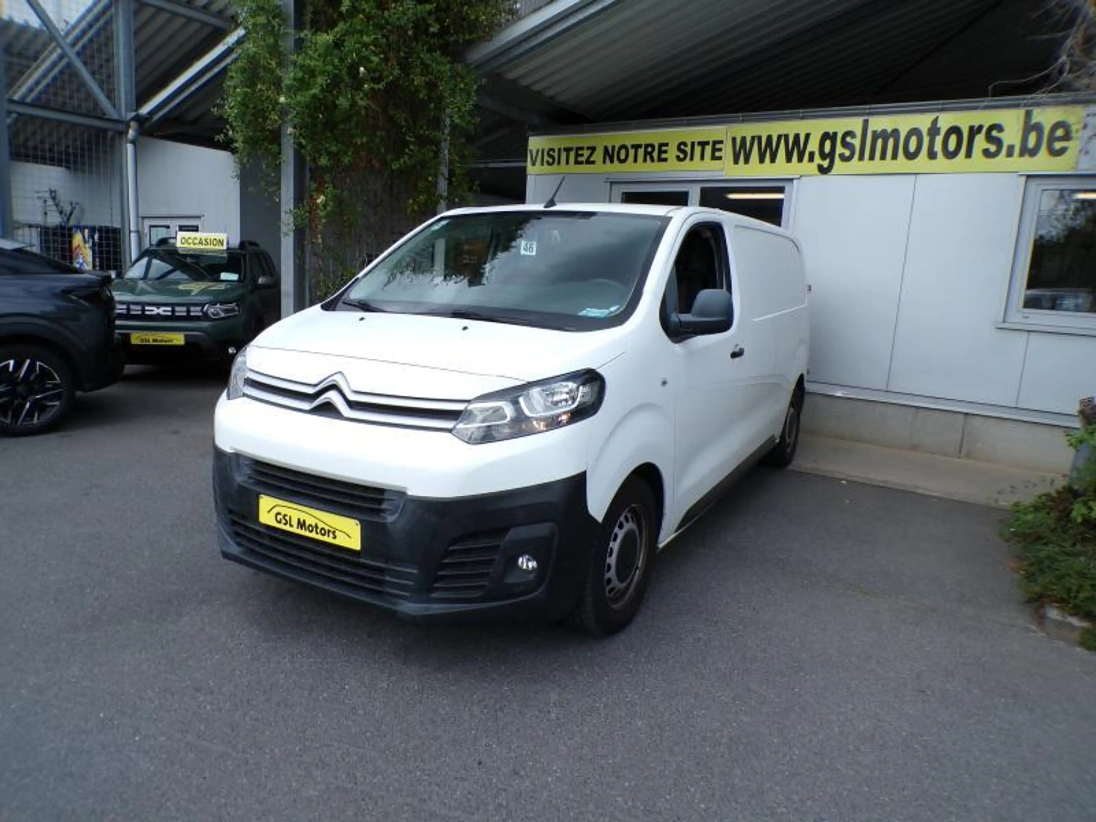 Citroen Jumpy 1.6HDi 116cv Blanc 06/19 3pl. Capteurs Cruise Blue