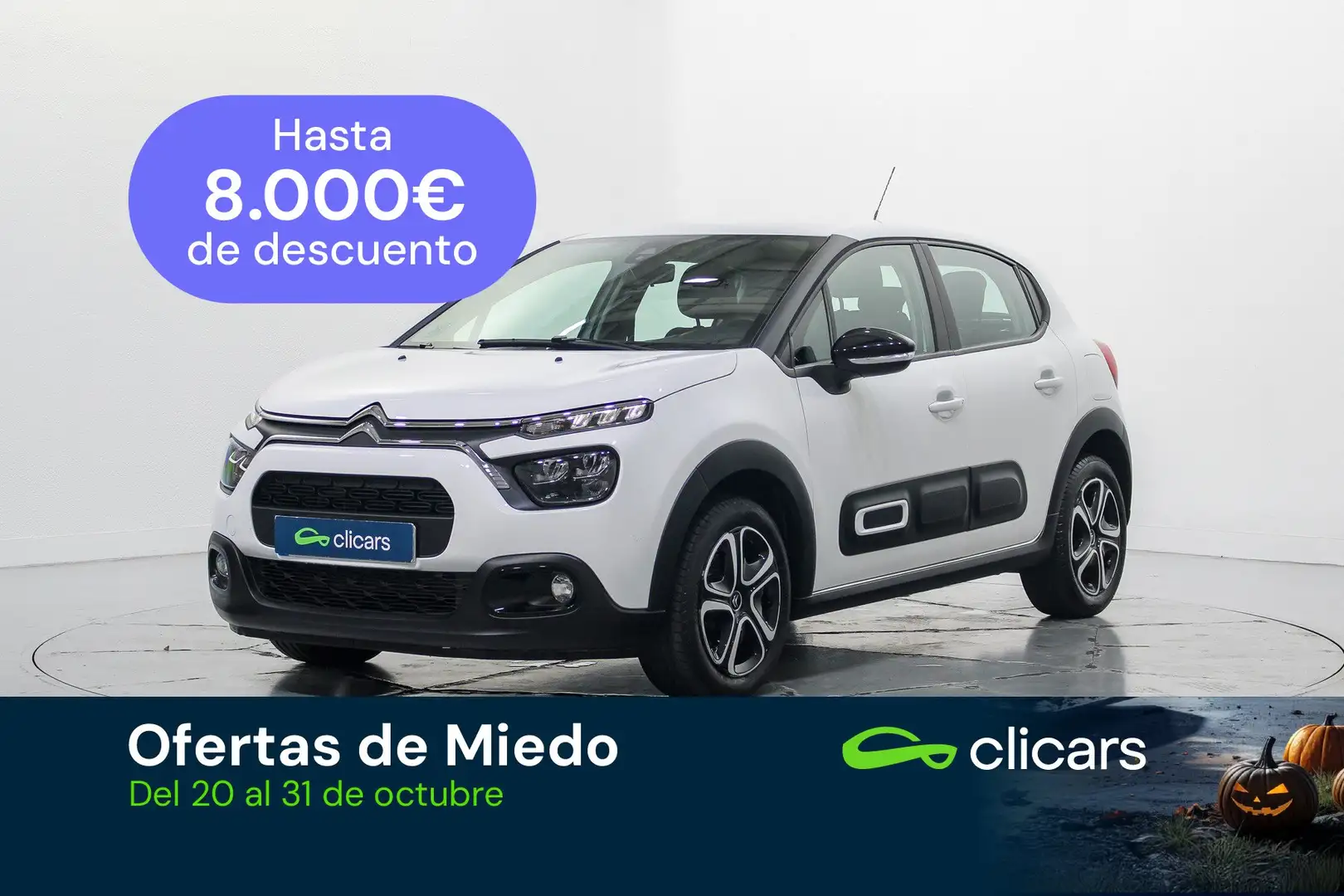 Citroen C3 1.5BlueHDi S&S Feel 100 Blanc - 1