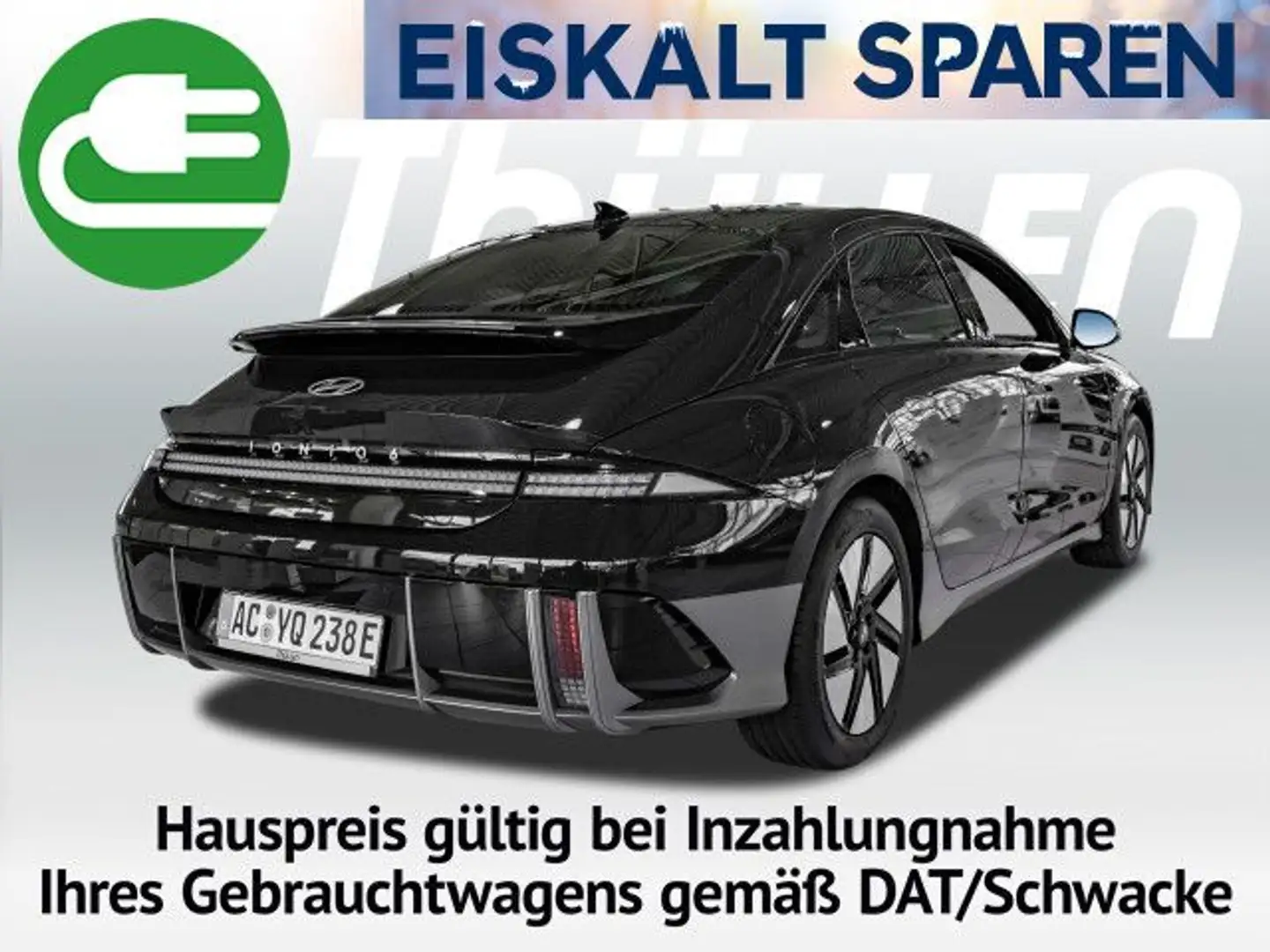 Hyundai IONIQ 6 2WD 77,4kWh Batt. DYNAMIQ-Paket Bluetooth Verde - 2