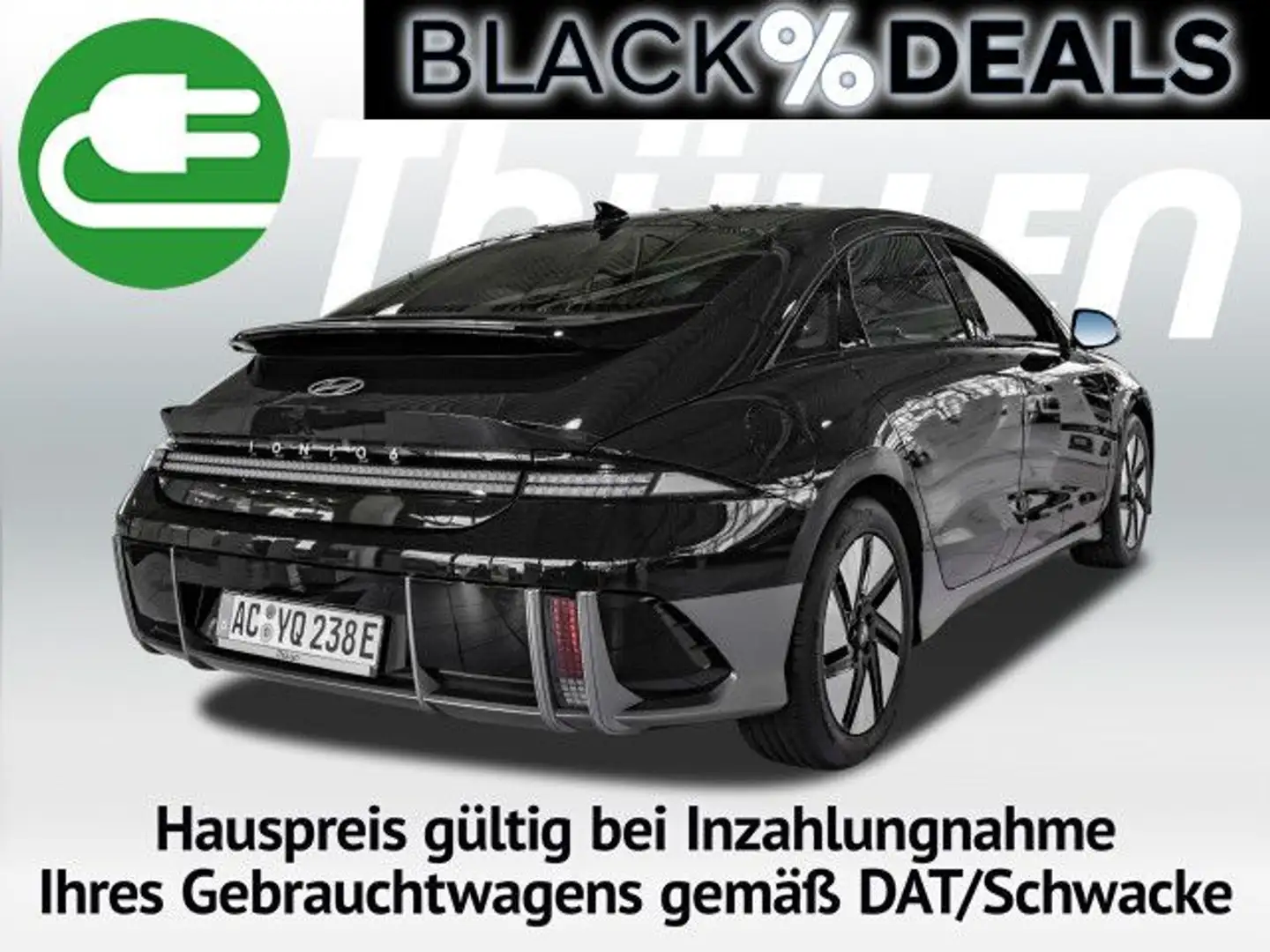 Hyundai IONIQ 6 2WD 77,4kWh Batt. DYNAMIQ-Paket Bluetooth Grün - 2