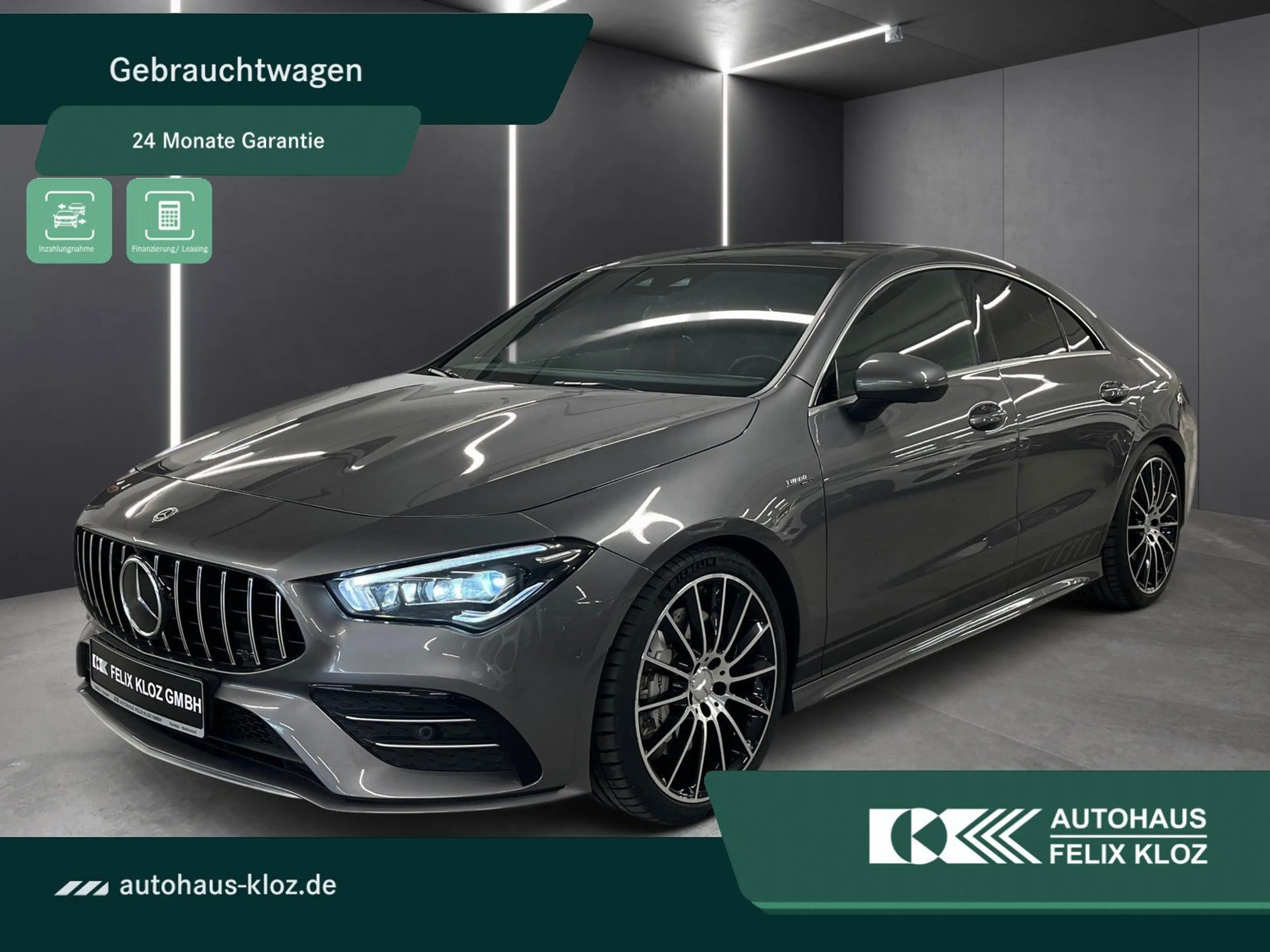 Mercedes-Benz CLA 35 AMG 4M*Pano*Burmester*Distro*360*MLB*Ride