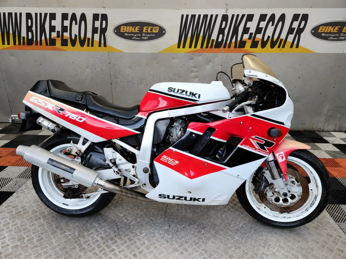 Suzuki GSX-R 750 Blanc - 1