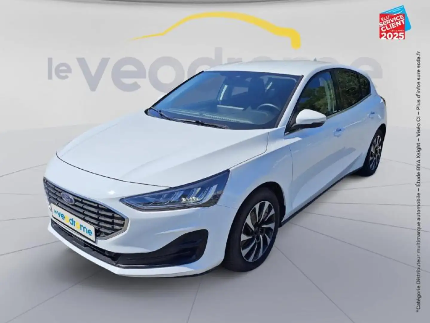 Ford Focus 1.0 EcoBoost mHEV 125ch Titanium X Business Camera GPS Blanc - 1