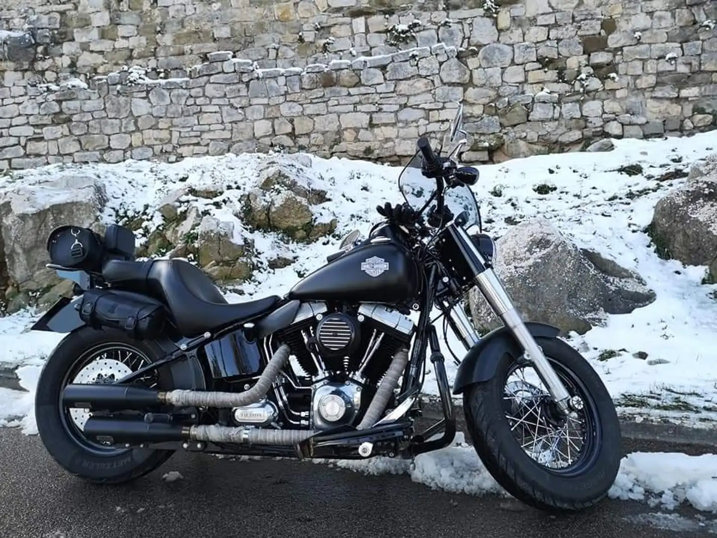 Harley-Davidson Softail Slim FLS Negro - 2