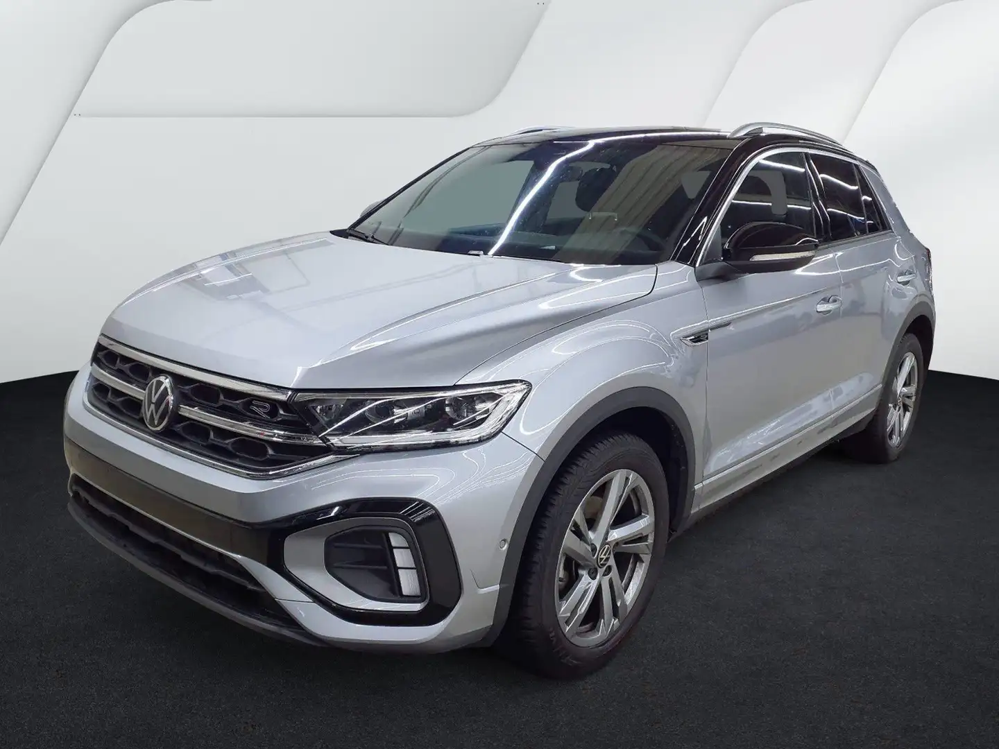 Volkswagen T-Roc 1.5 TSI DSG R-LINE +AHK +LED +RKAM +ACC +APP +LM Silber - 2