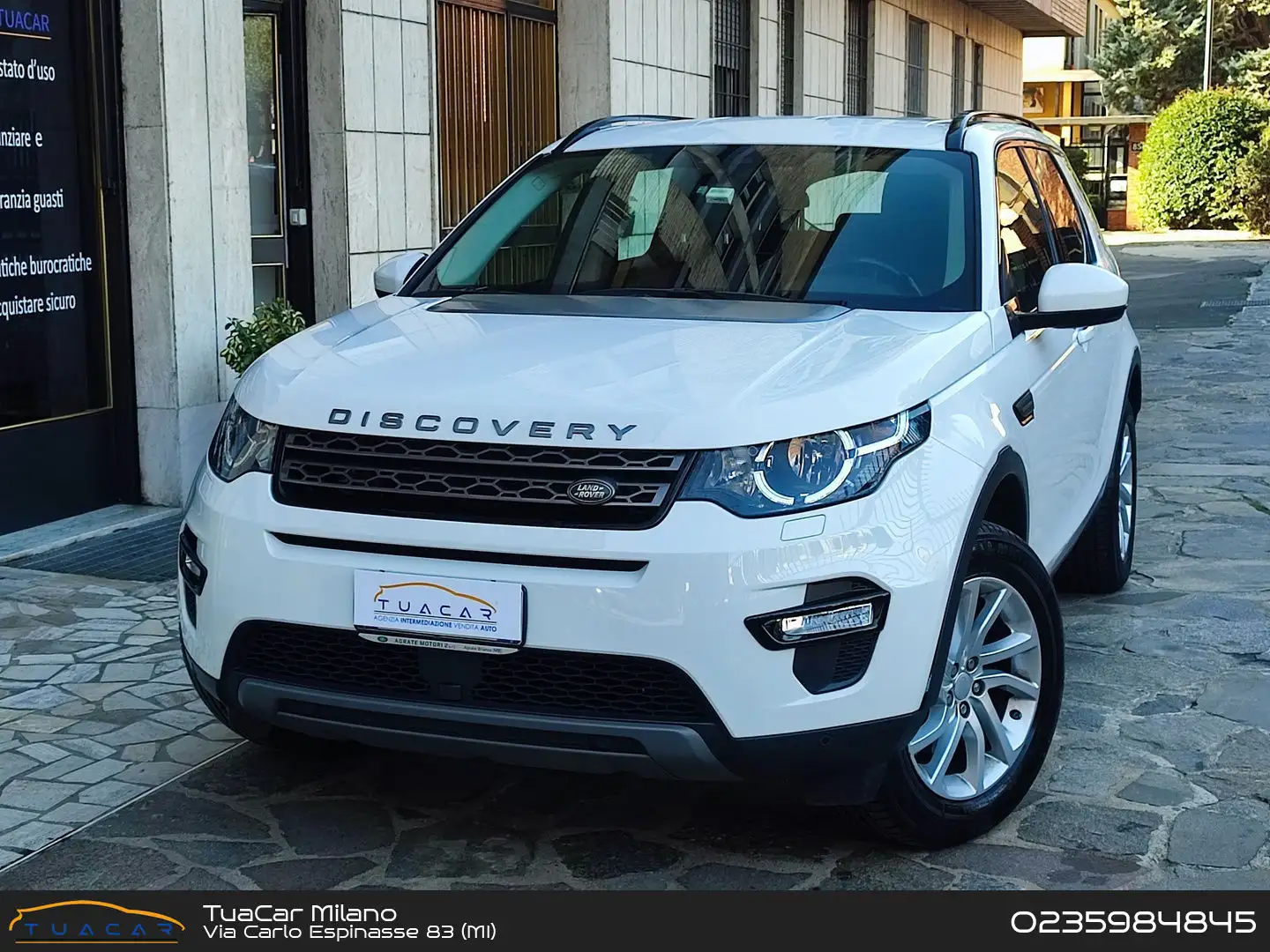 Land Rover Discovery Sport 2.0 Si4 SE Blanc - 1