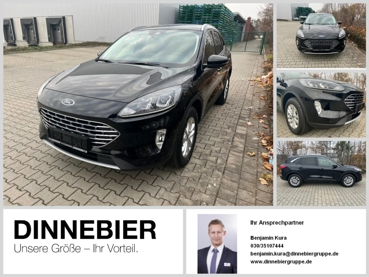 Ford Kuga TITANIUM *GJR*NAVI*elektr. HECKKLAPPE* Schwarz - 1