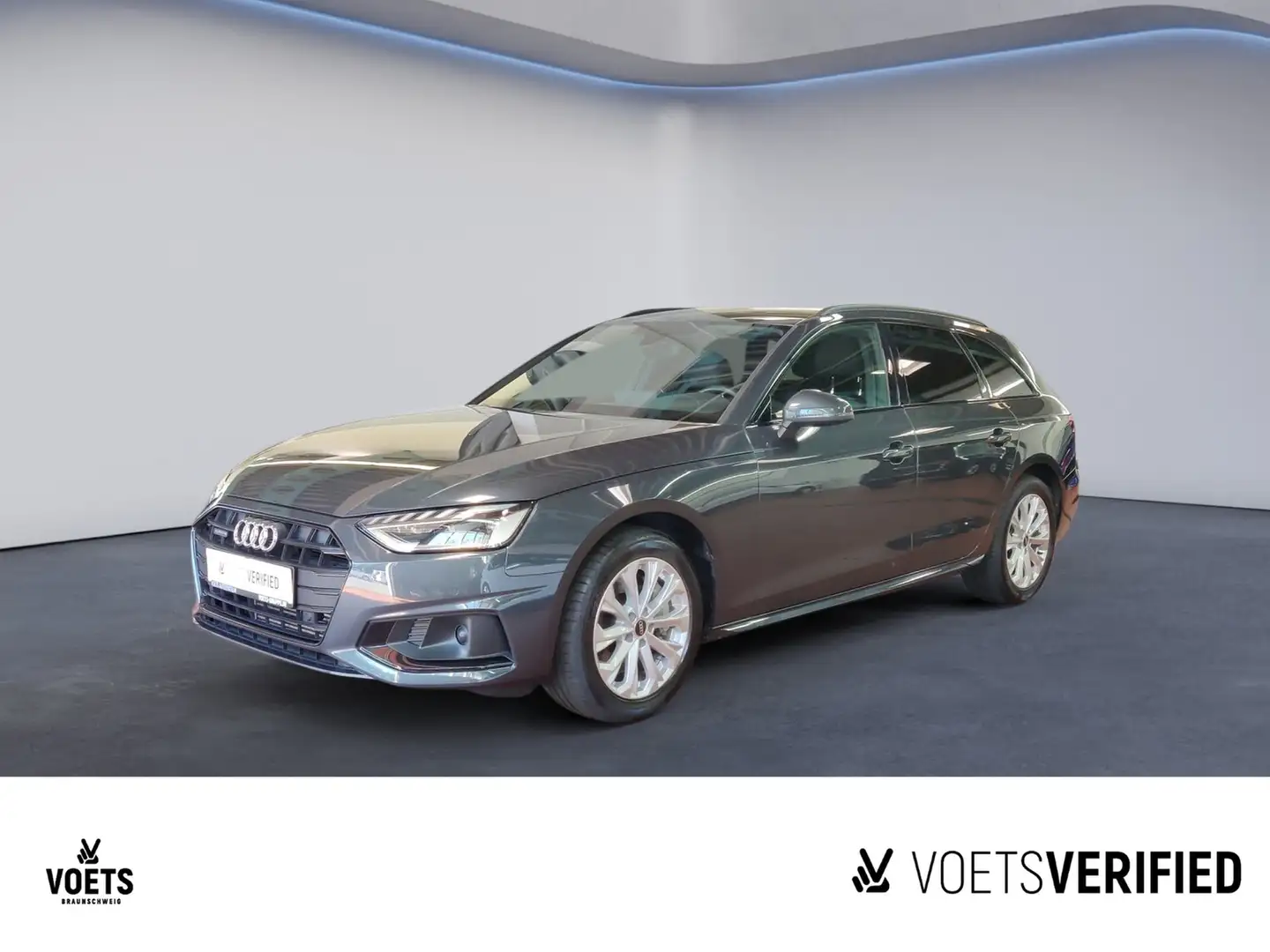 Audi A4 Avant advanced 45 TFSI quattro S-tronic LED+PDC... Gris - 1