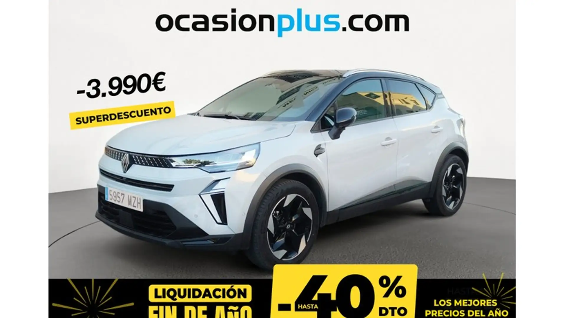 Renault Captur E-TECH Híbrido Techno 105kW Blanc - 1