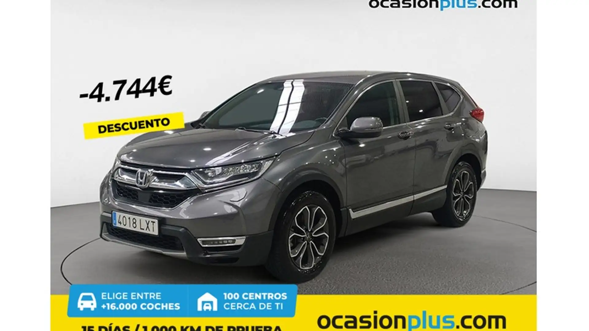 Honda CR-V 2.0 i-MMD Elegance Navi 4x2 Gris - 1