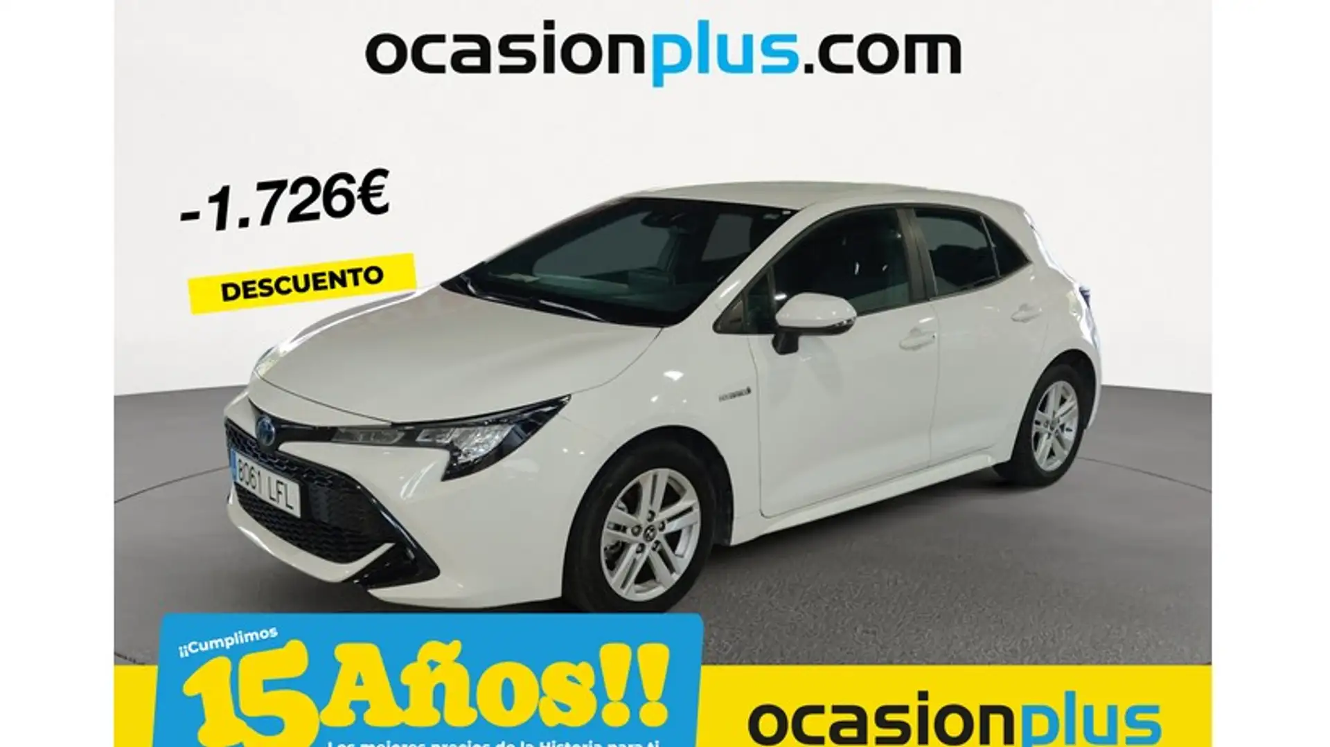 Toyota Corolla 125H Active Tech Blanc - 1