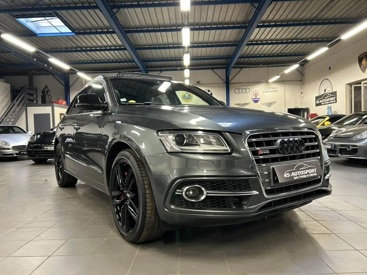 Audi SQ5 COMPETITION 3.0 V6 Bi Turbo TDI 326ch Gris - 1