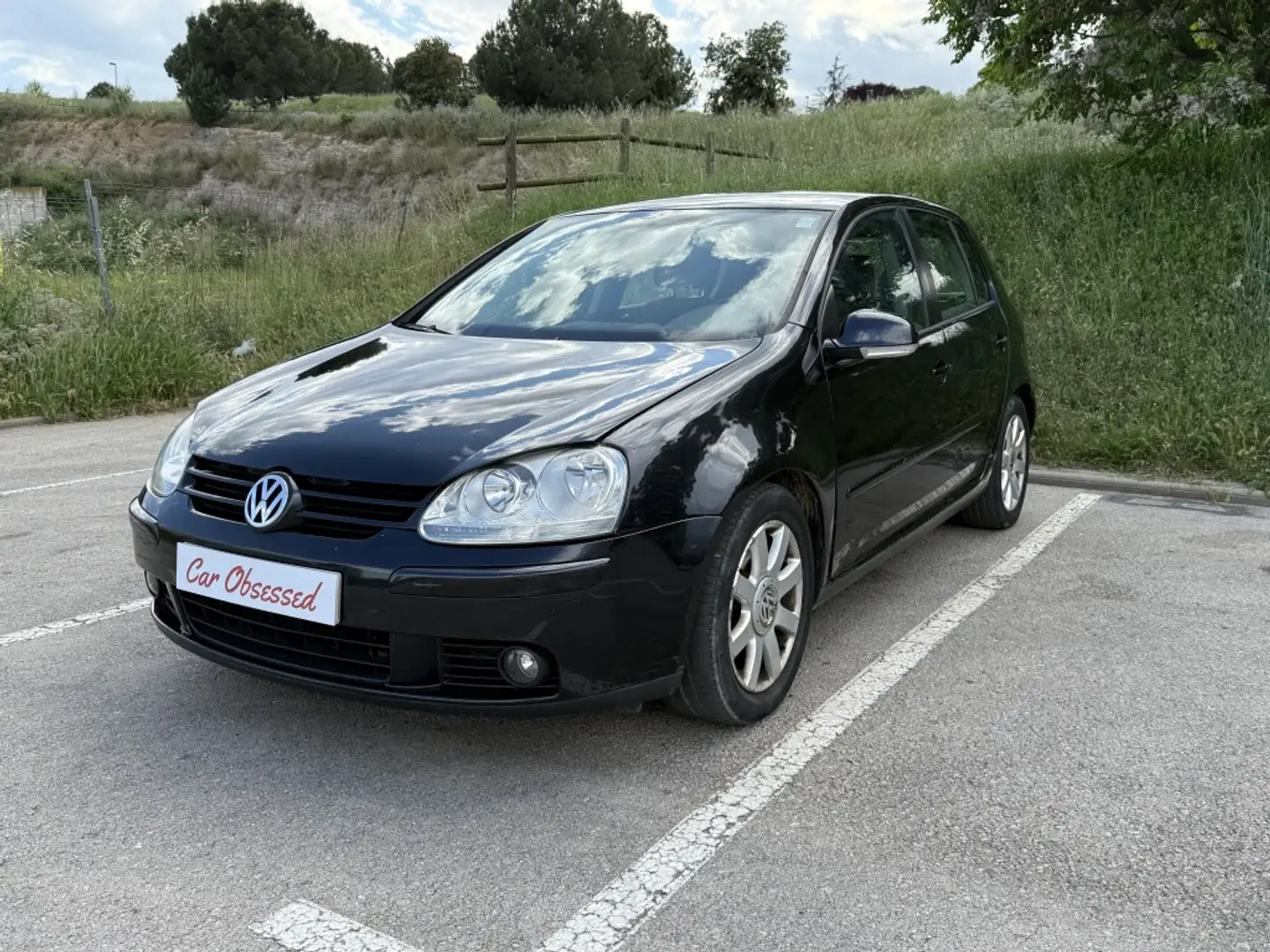 Volkswagen Golf 2.0TDI Sportline Zwart - 2