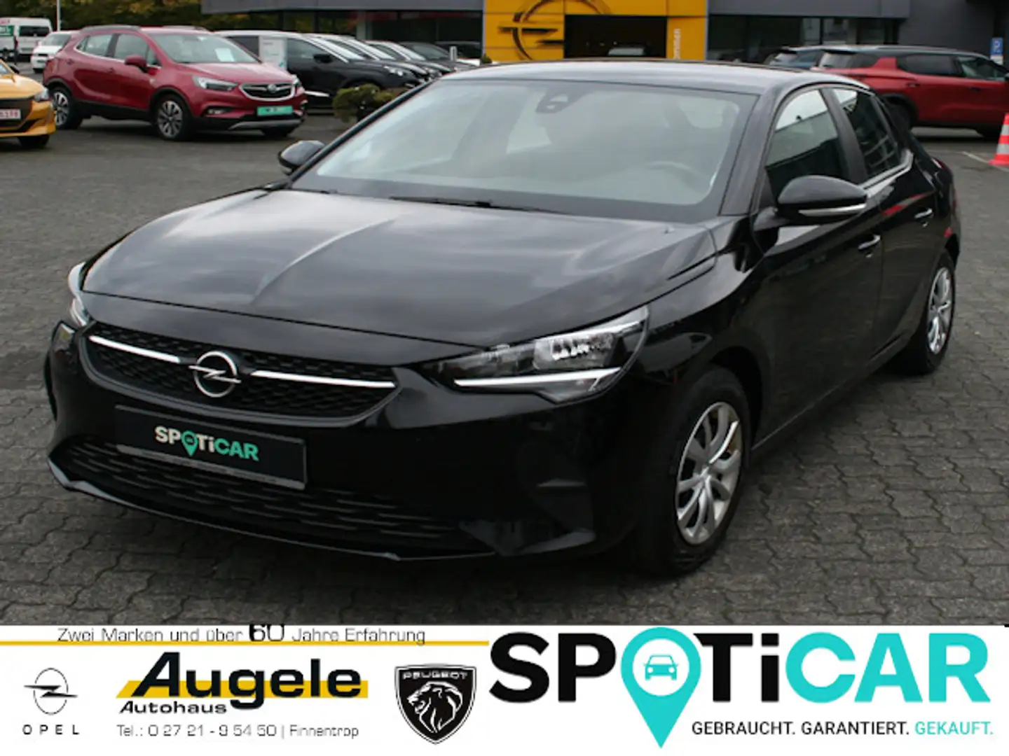 Opel Corsa -Edition, 75PS,Navigation, CarPlay, Klimaanlage Schwarz - 1