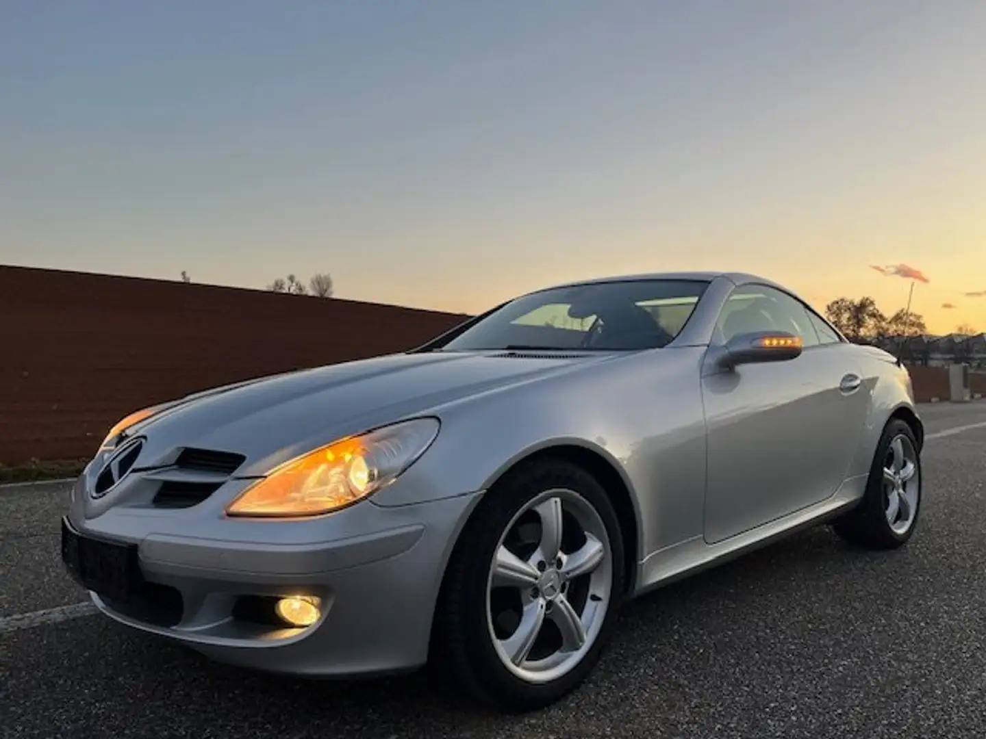 Mercedes-Benz SLK 200 SLK 200 k Evo Plateado - 1