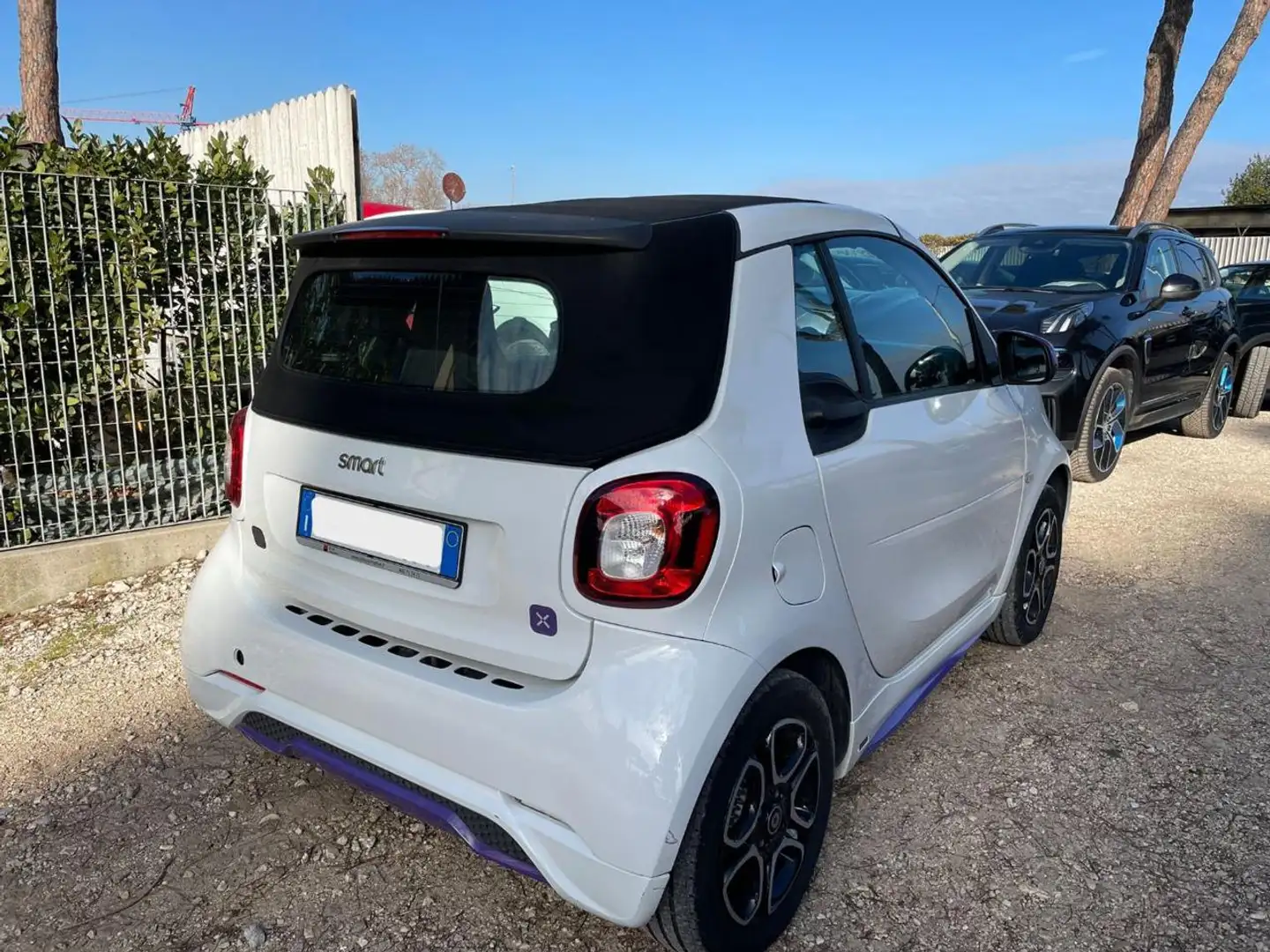 smart forTwo EQ CABRIO ALL.BRABUS ELETTRICA 82cv(56cv) Bianco - 2