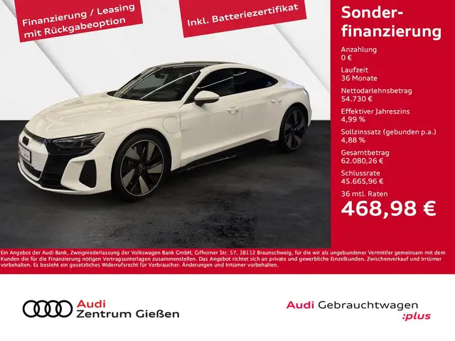 Audi e-tron GT quattro Black HuD B&O Assistenzpaket-Plus