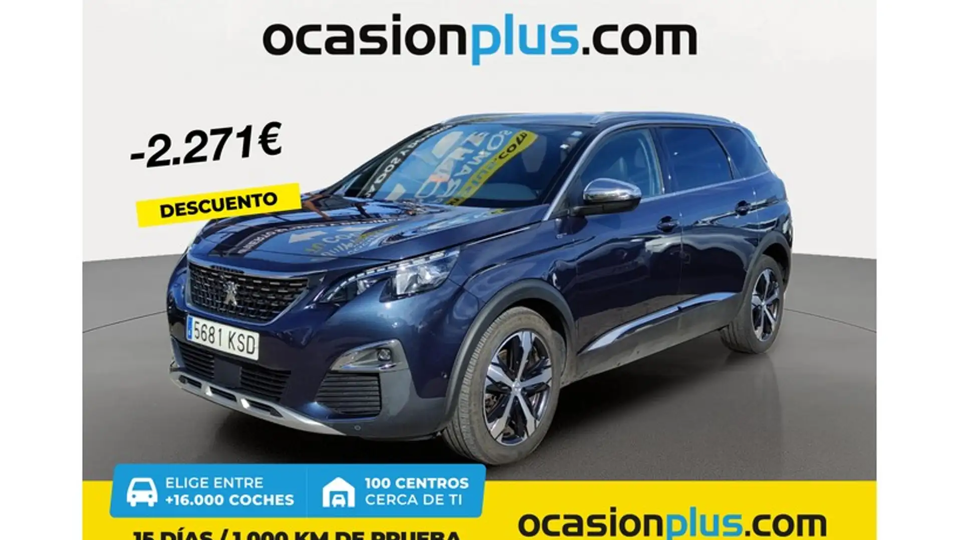Peugeot 5008 2.0HDI Allure Aut. 160 Azul - 1