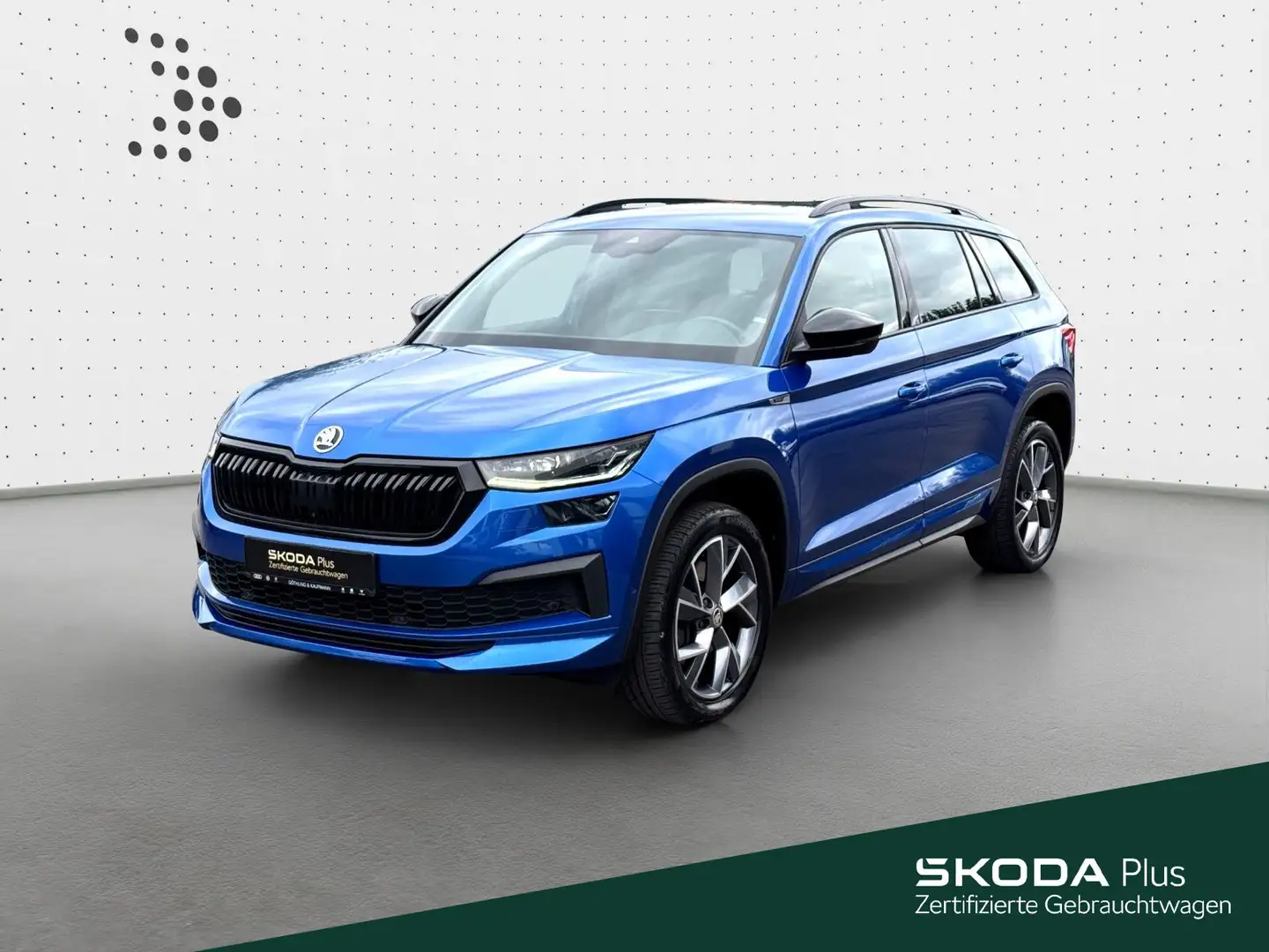 Skoda Kodiaq Sportline 2.0 TSI 4x4 *NAVI*AHK*KAM*STDHZ Blau - 1